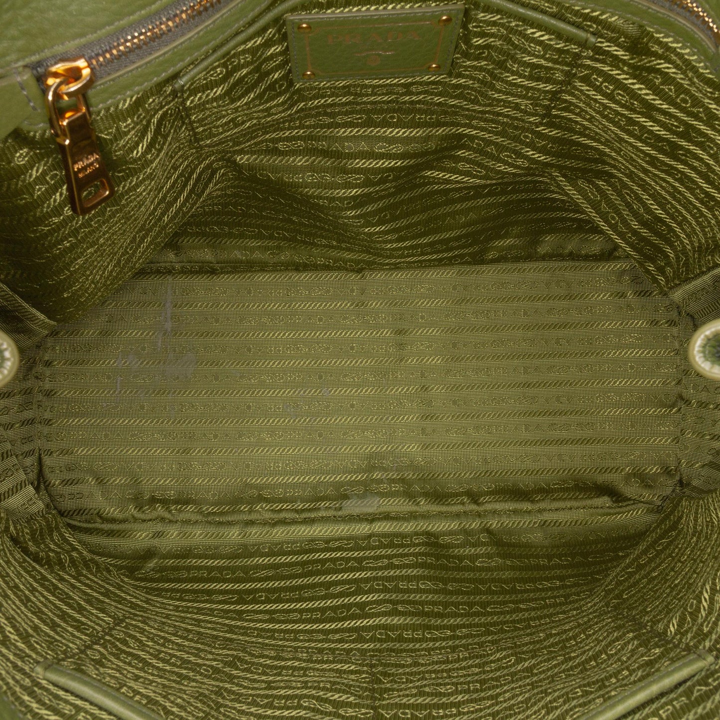 Prada Vitello Daino Open Convertible Tote