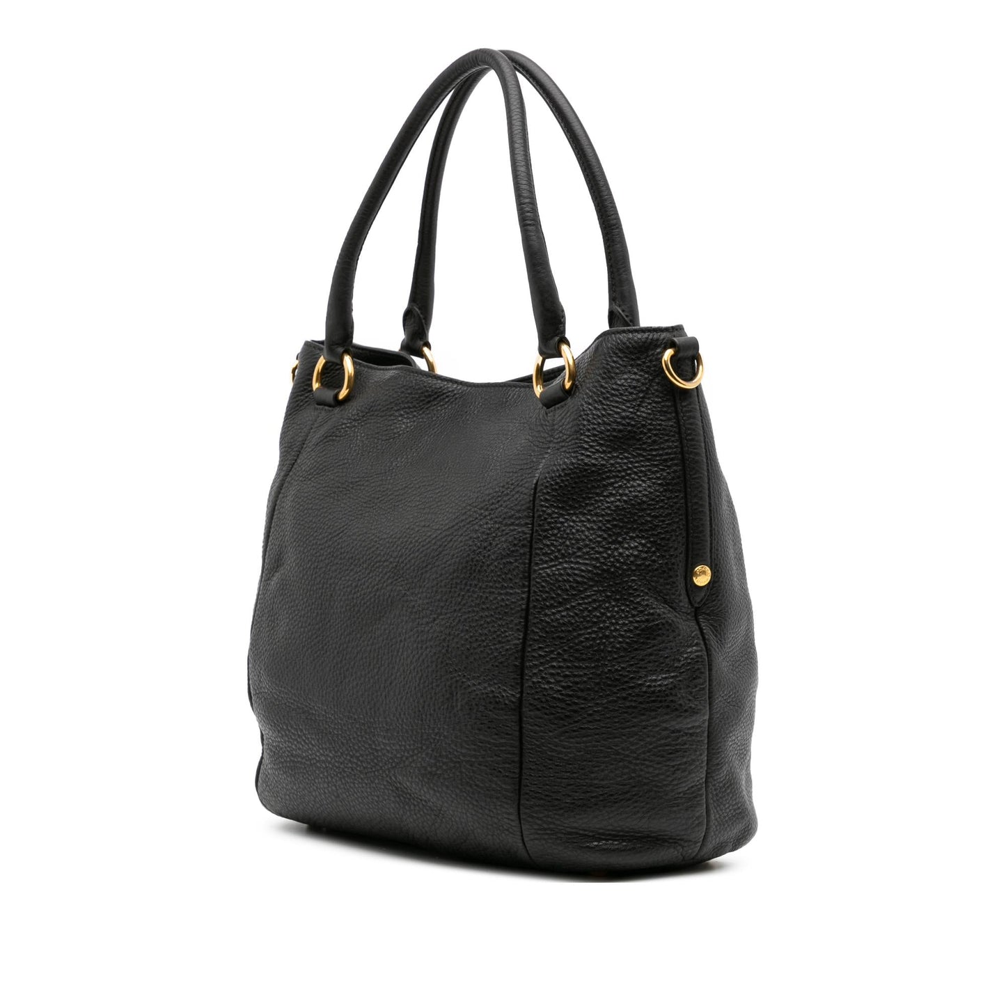 Prada Vitello Daino Open Convertible Tote