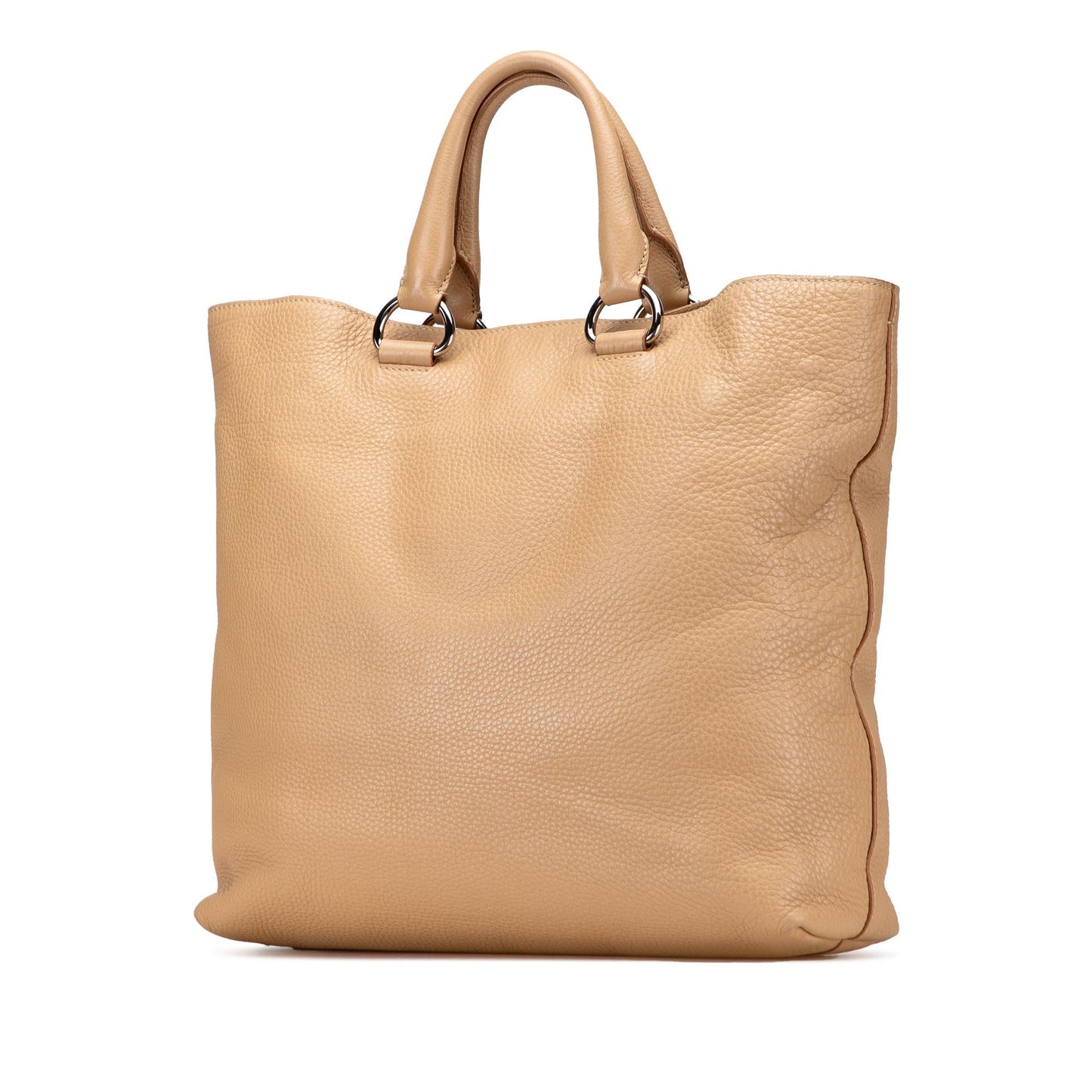 Prada Vitello Daino Open Convertible Tote