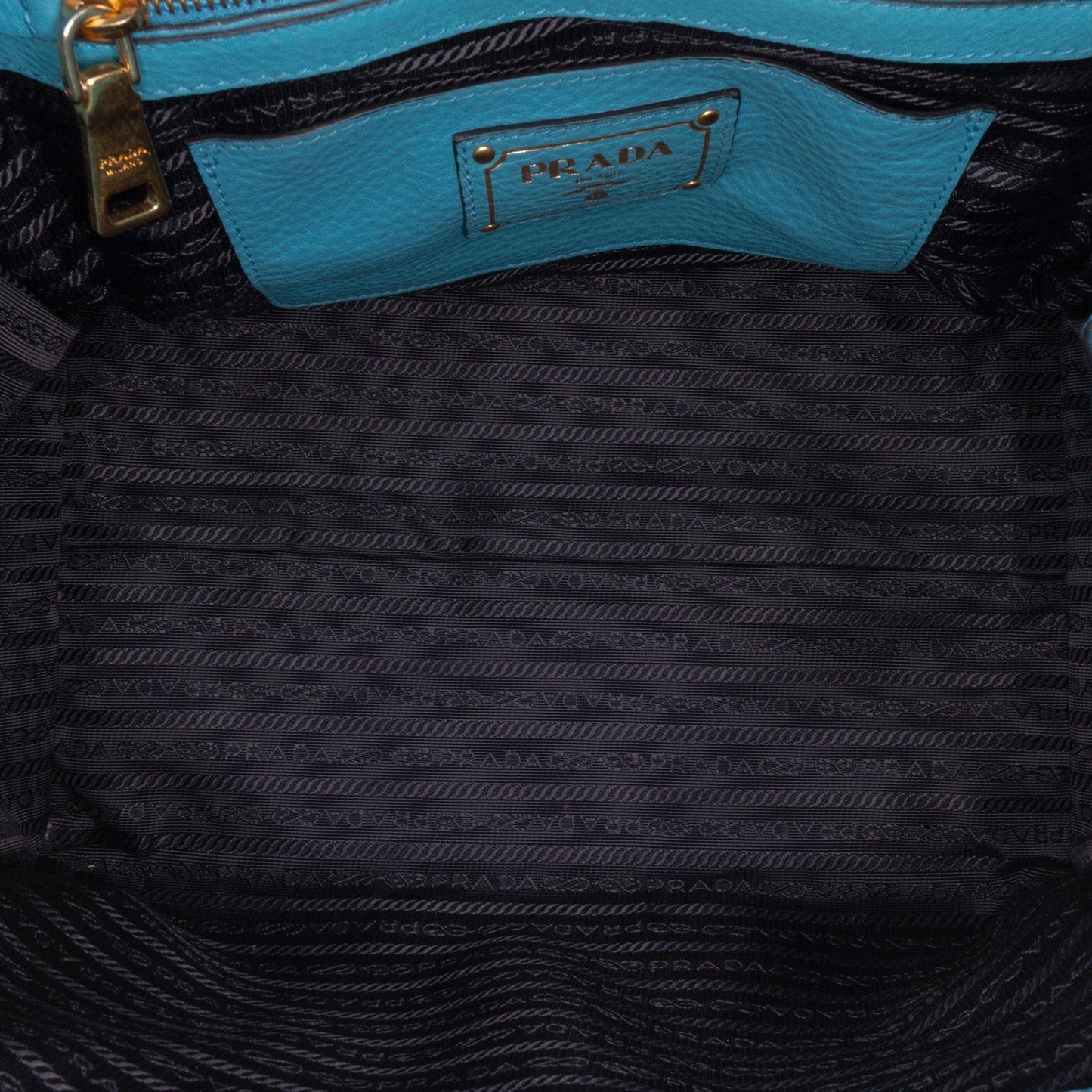 Prada Vitello Daino Open Convertible Tote