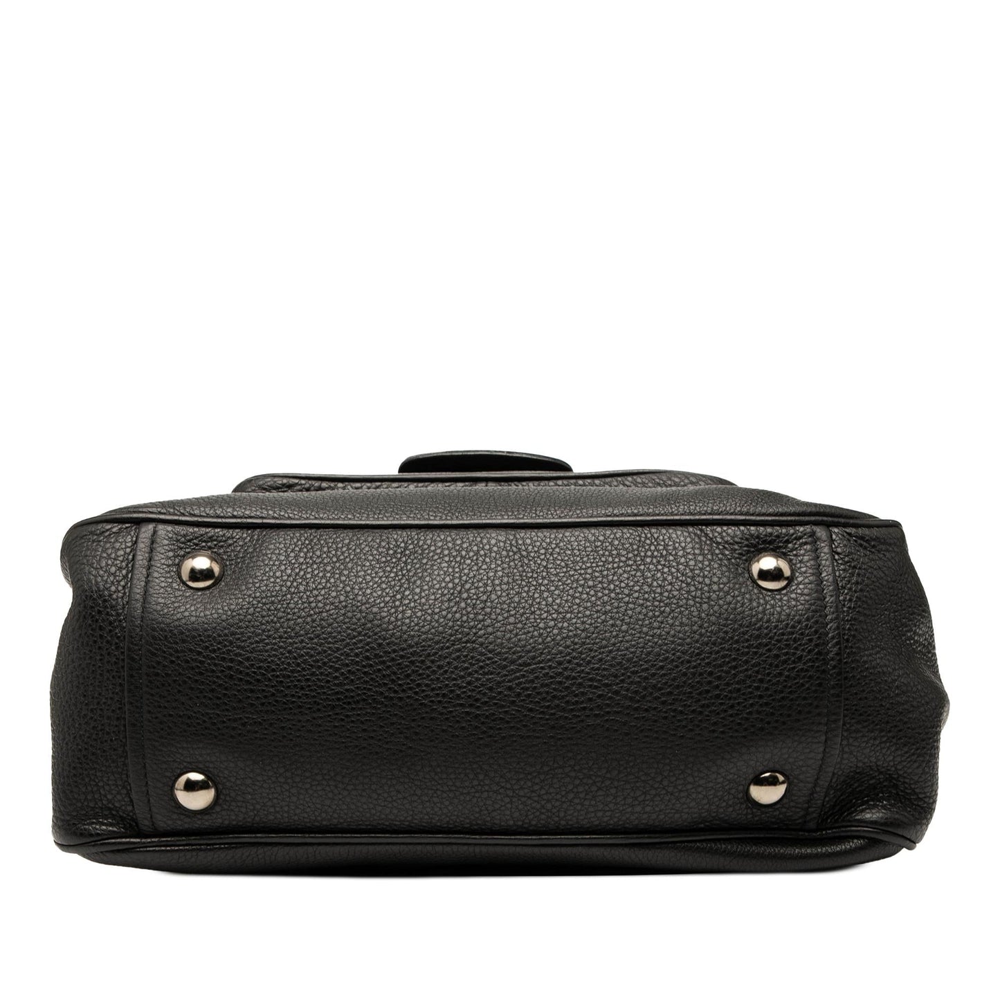 Prada Vitello Daino Pushlock Flap