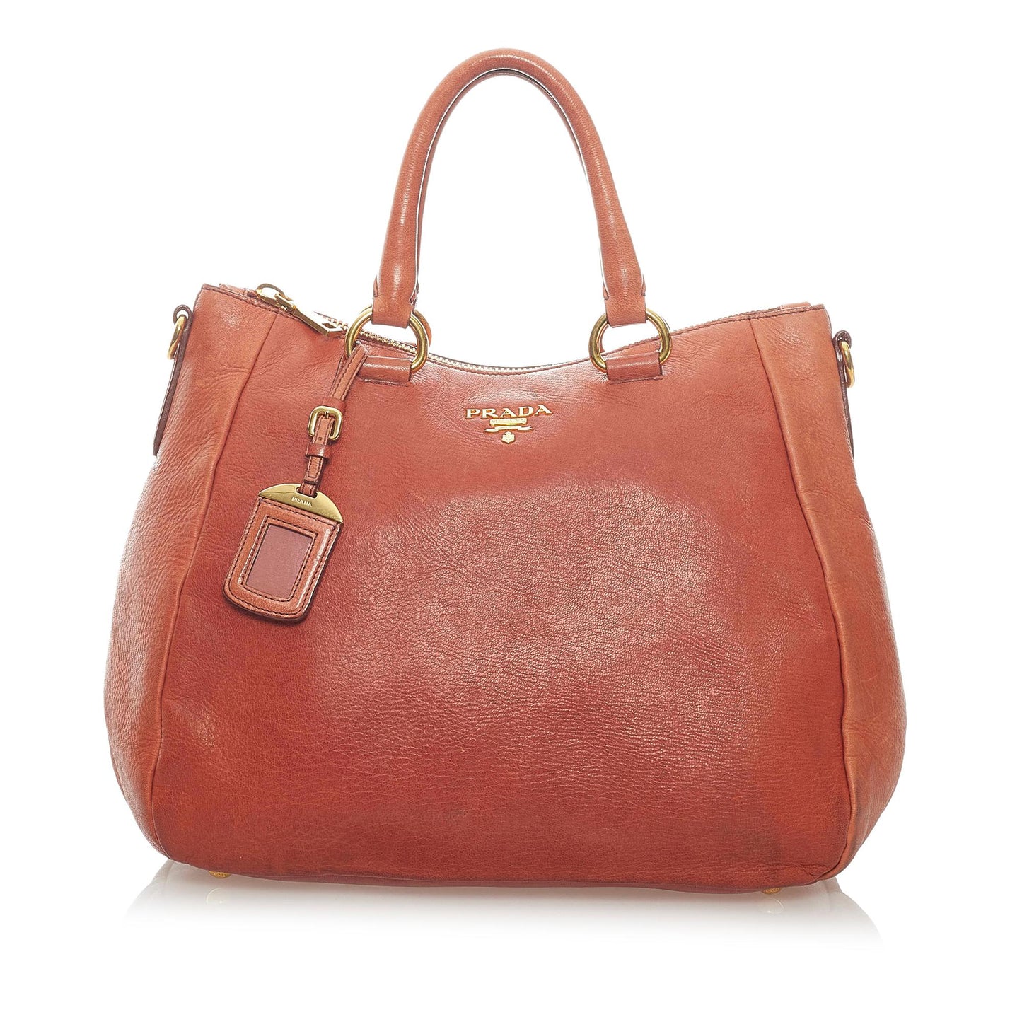 Prada Vitello Daino Satchel (SHG-33336)