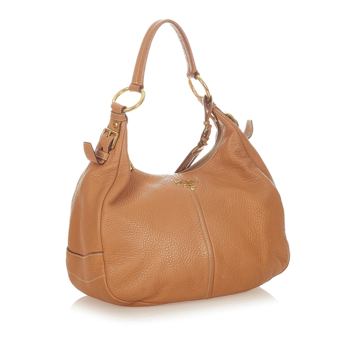 Prada Vitello Daino Shoulder Bag (SHG-24467)