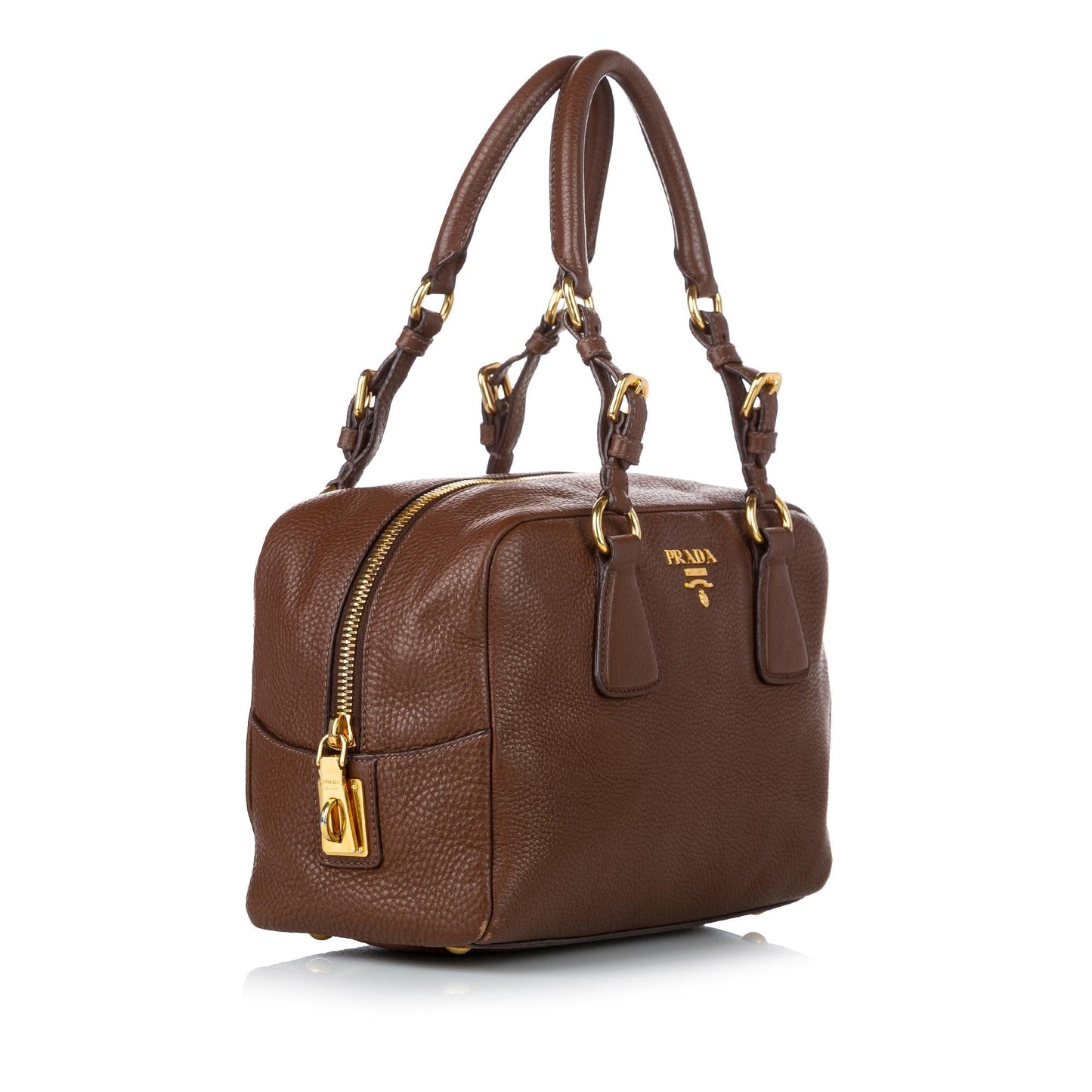 Prada Vitello Daino Shoulder Bag (SHG-31014)
