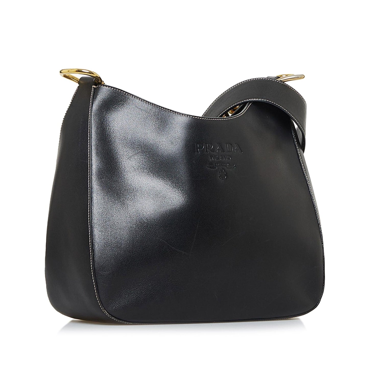 Prada Vitello Daino Shoulder Bag (SHG-vBfZS8)