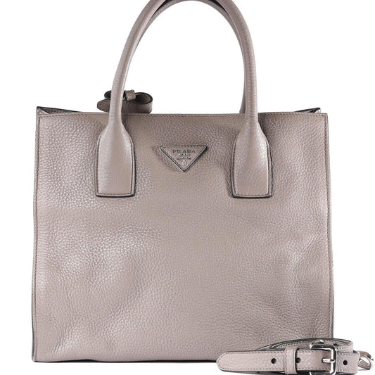Prada Vitello Daino Twin Pocket Tote
