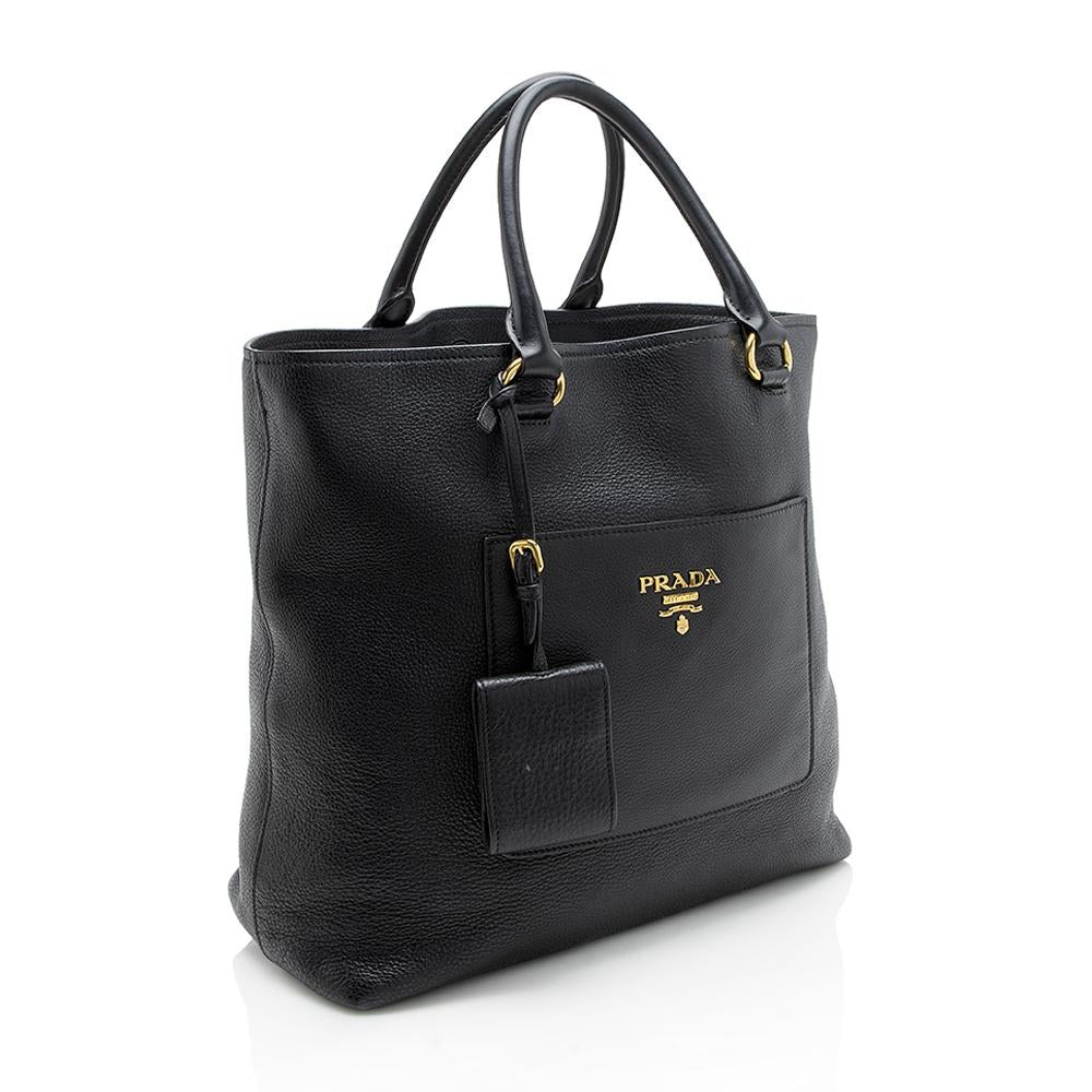 Prada Vitello Diano Leather /South Tote ( )