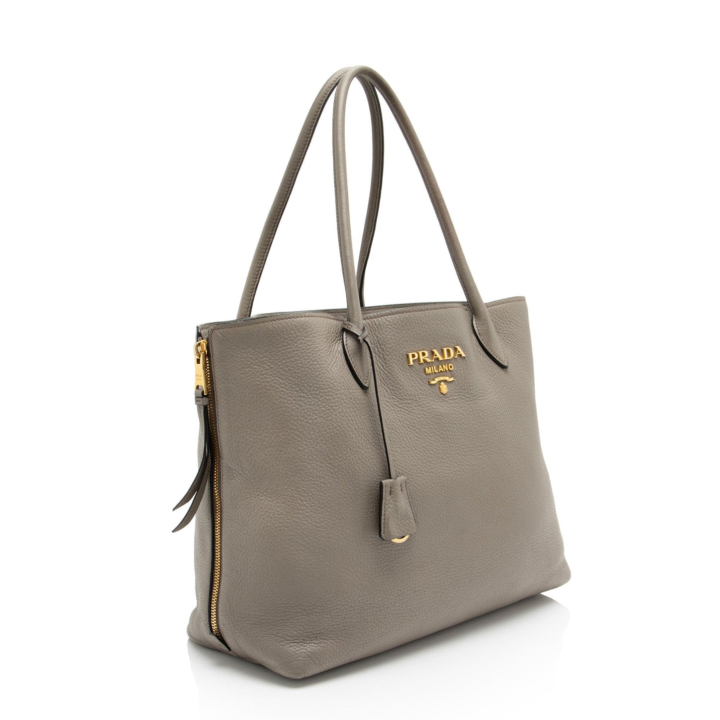 Prada Vitello Diano Top Handle Shopper Tote
