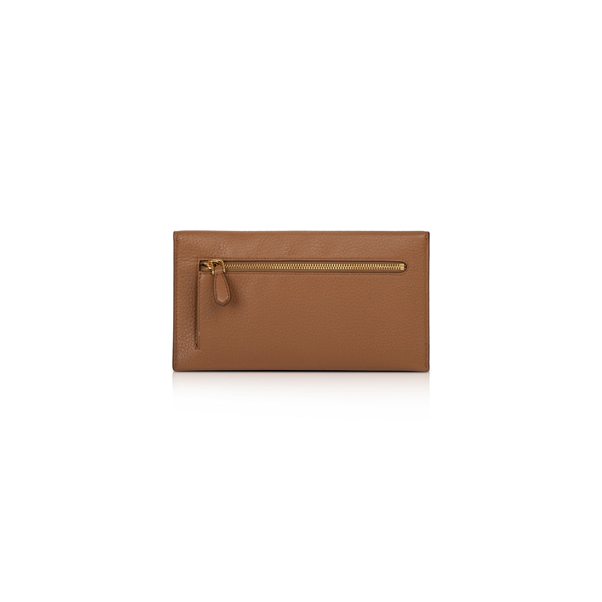 Prada Vitello Grain Leather Envelope Clutch