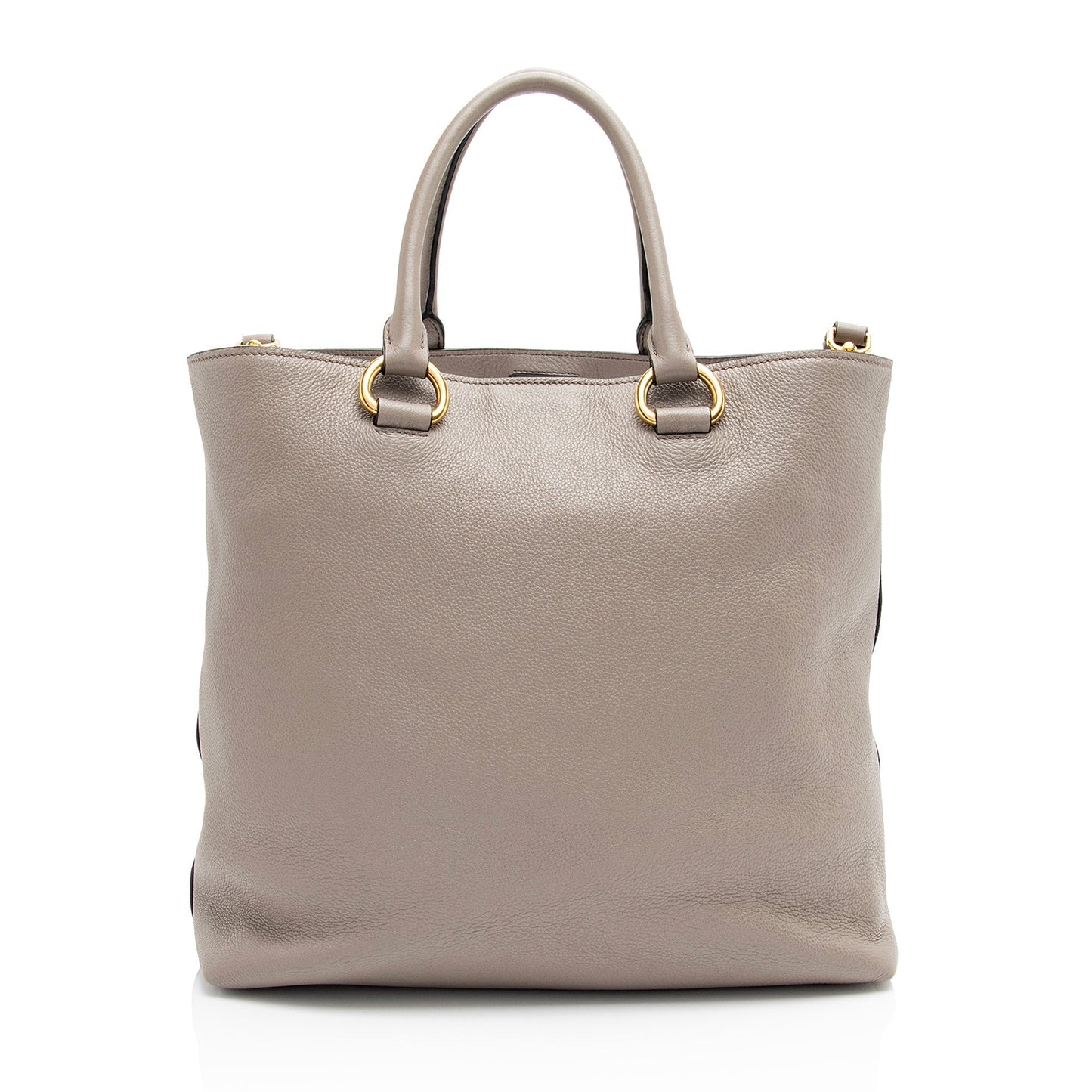 Prada Vitello Phenix Tall Tote (SHF-XqInw4)