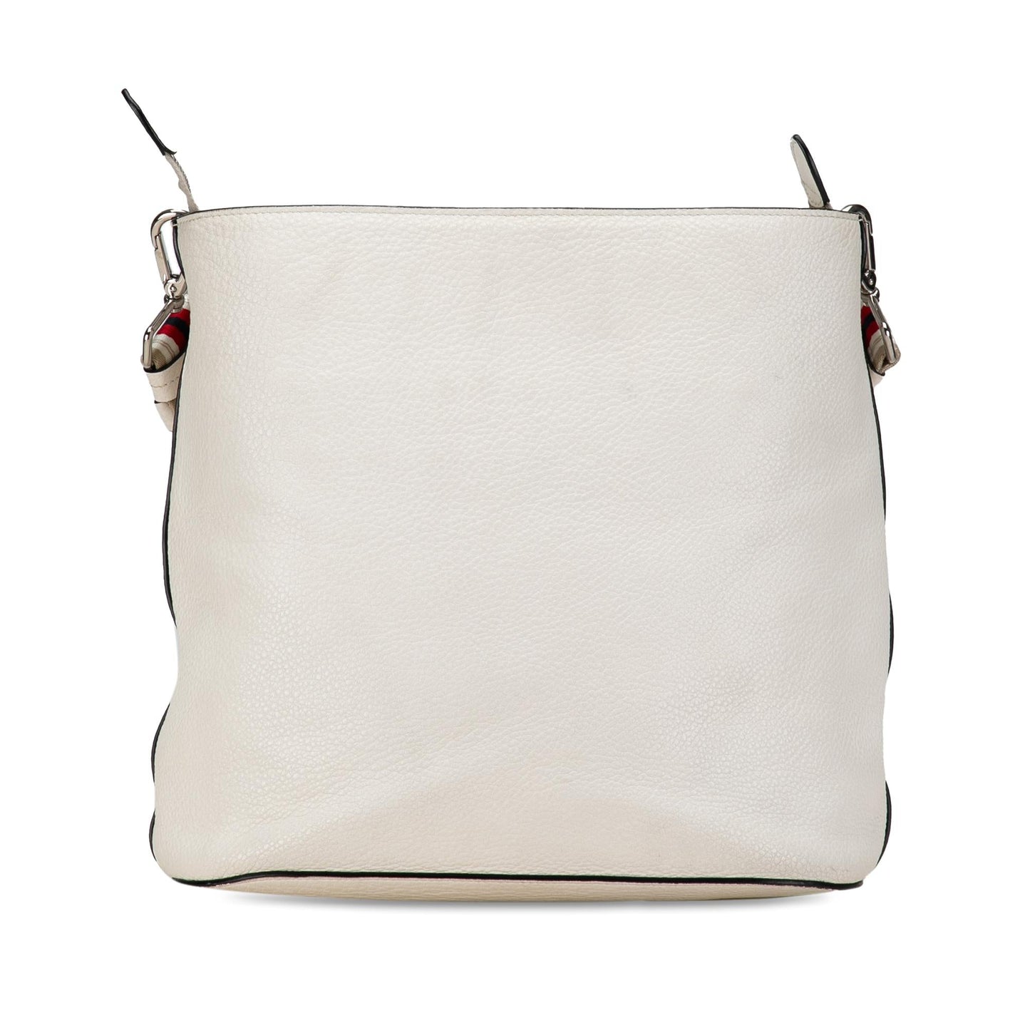 Prada Vitello Phenix Logo Bucket Bag (SHG-77RPlB)