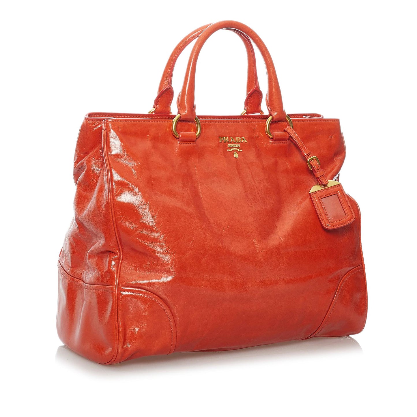 Prada Vitello Shine Satchel (SHG-30223)