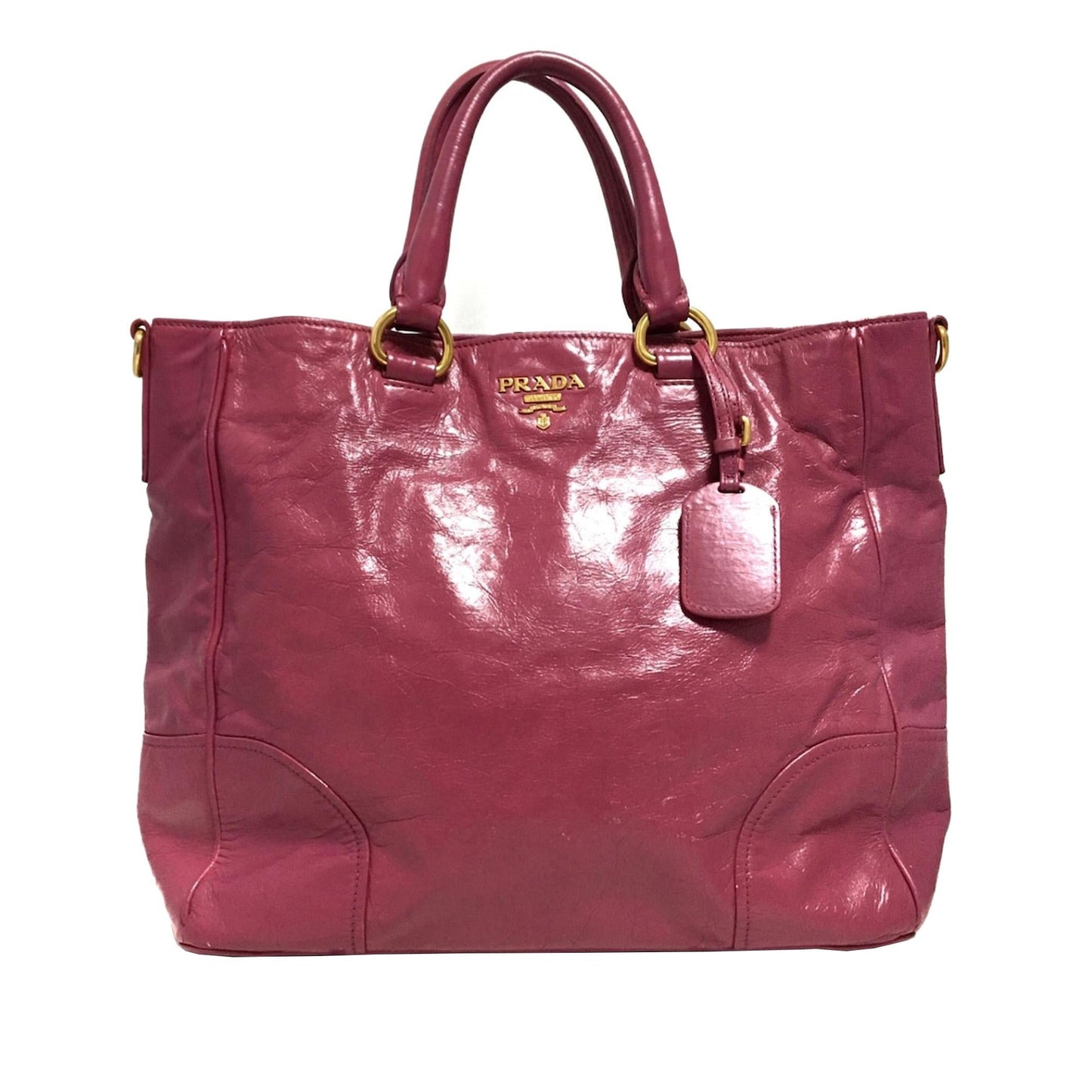 Prada Vitello Shine Satchel (SHG-34814)
