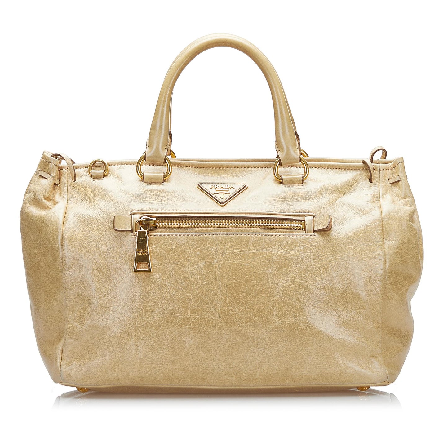 Prada Vitello Shine Satchel (SHG-36119)