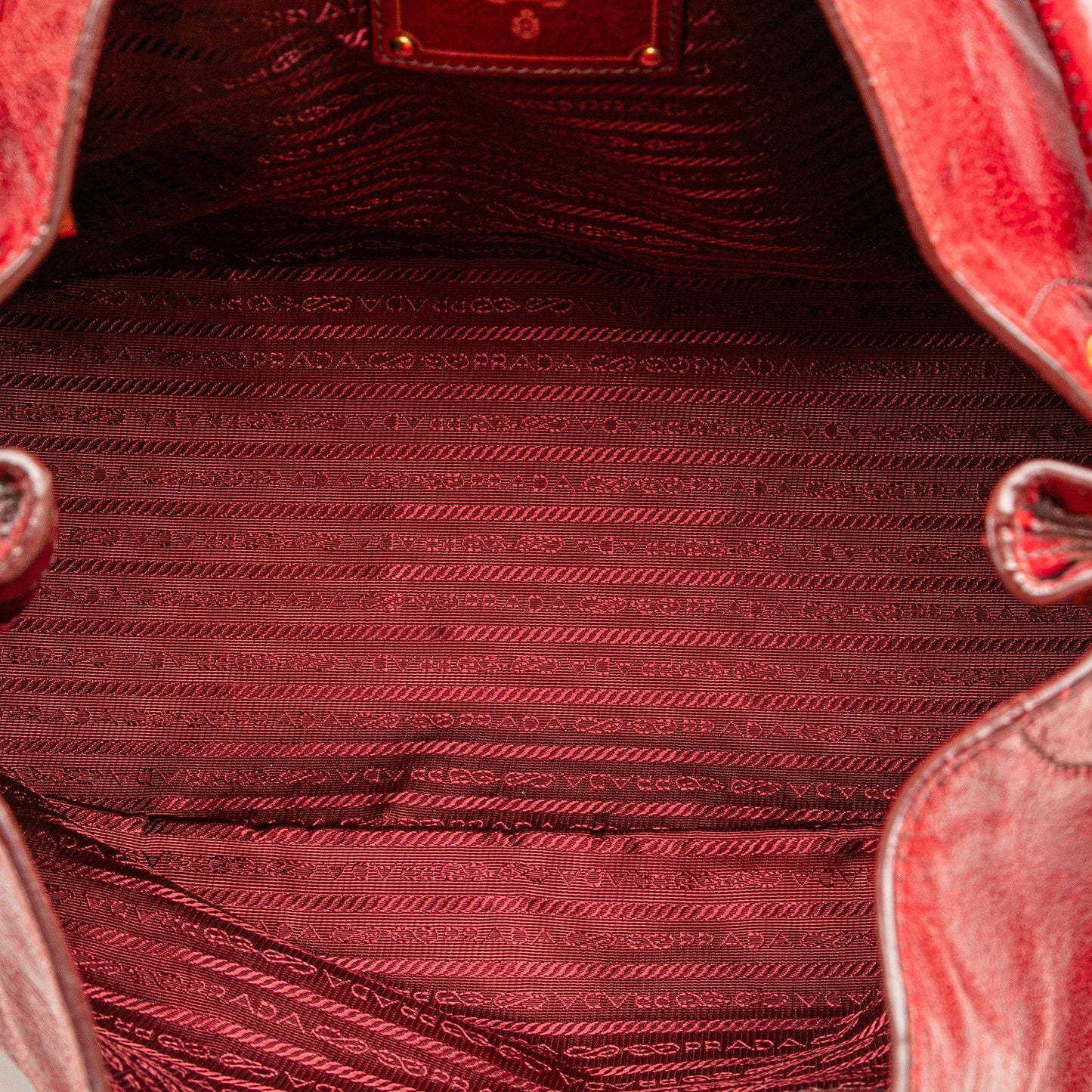 Prada Vitello Shine Shoulder Bag