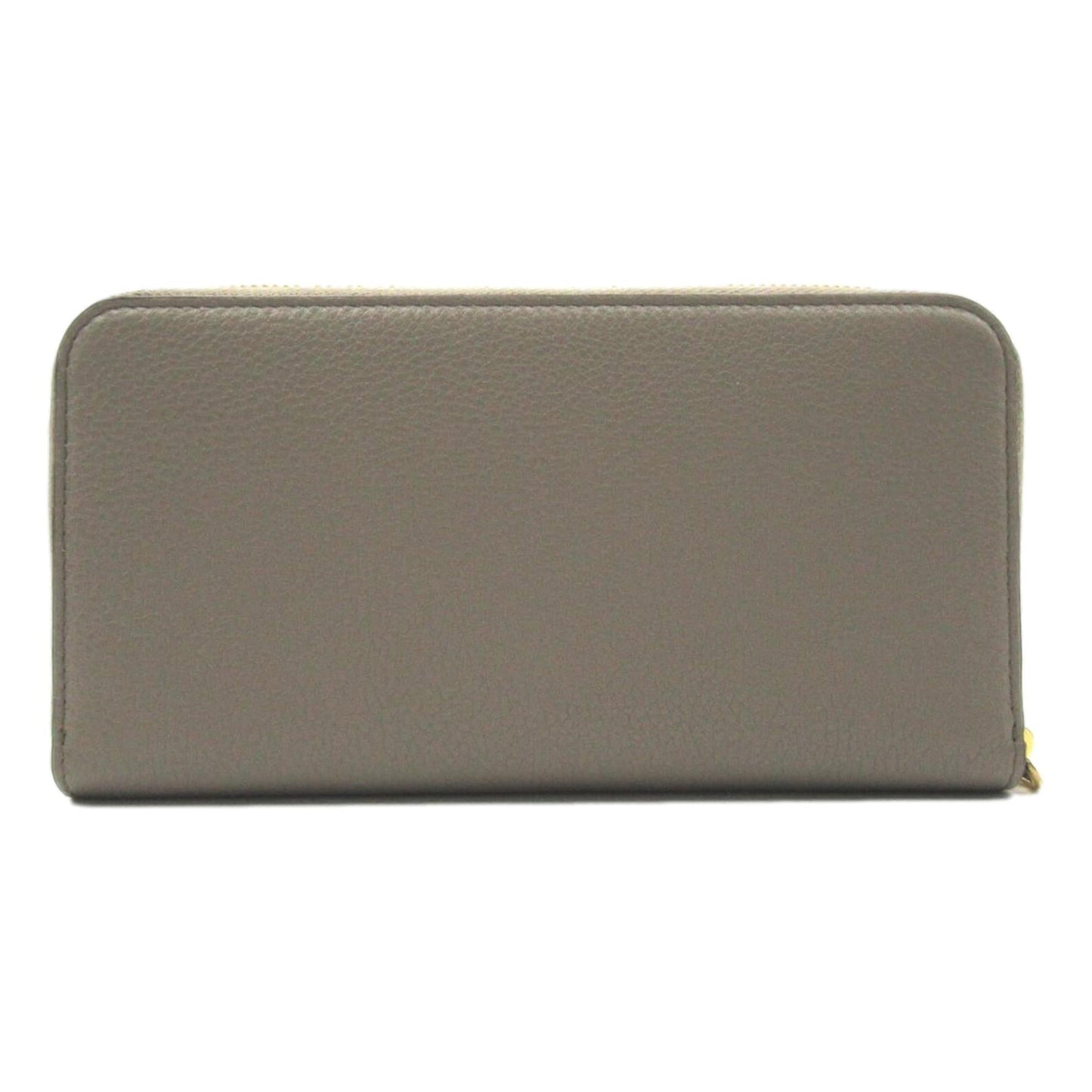 Prada Large Saffiano Leather Wallet Grey Blue