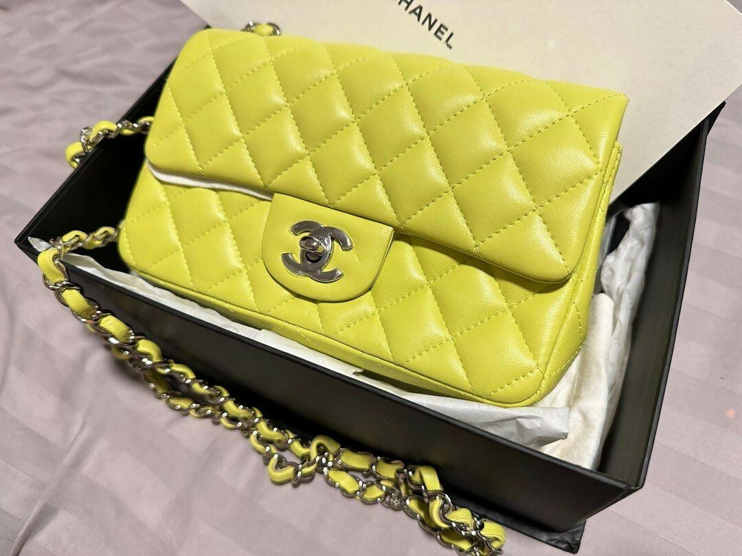 Chanel Mini Neon Flap Bag