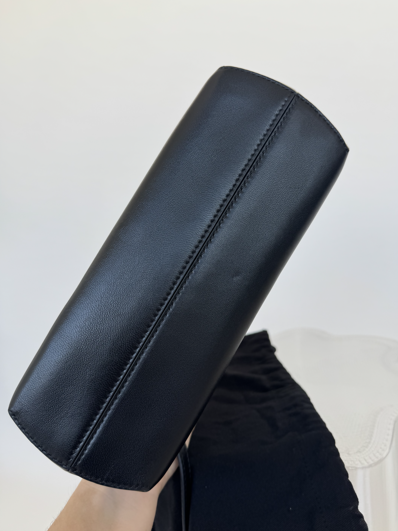 Fendi First Small Black nappa leather bag