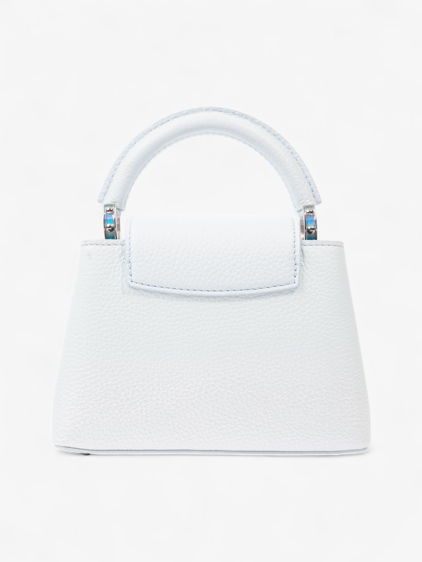 Louis Vuitton Capucines Baby Blue Taurillon Leather Mini
