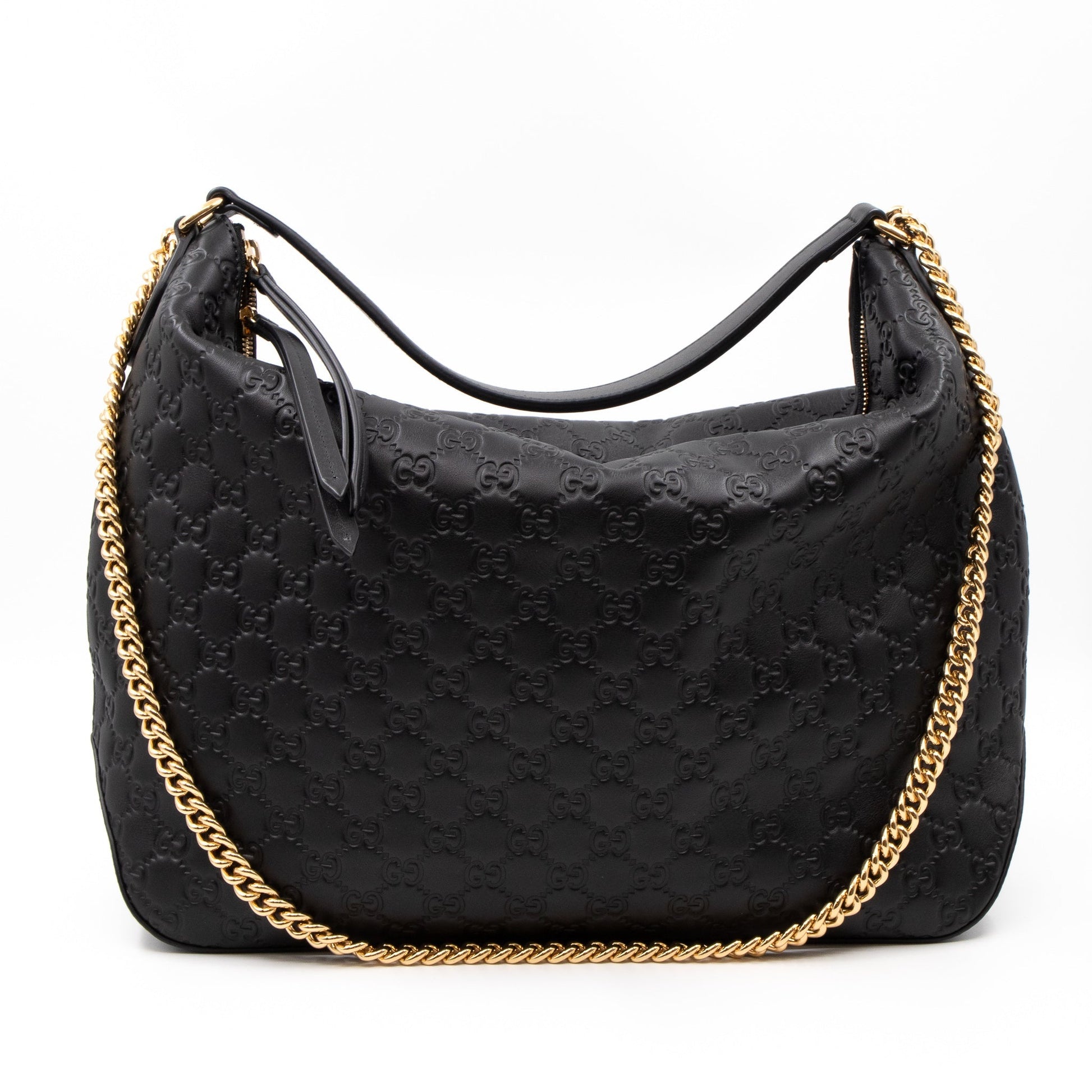 Gucci Chain Leather Shoulder Bag