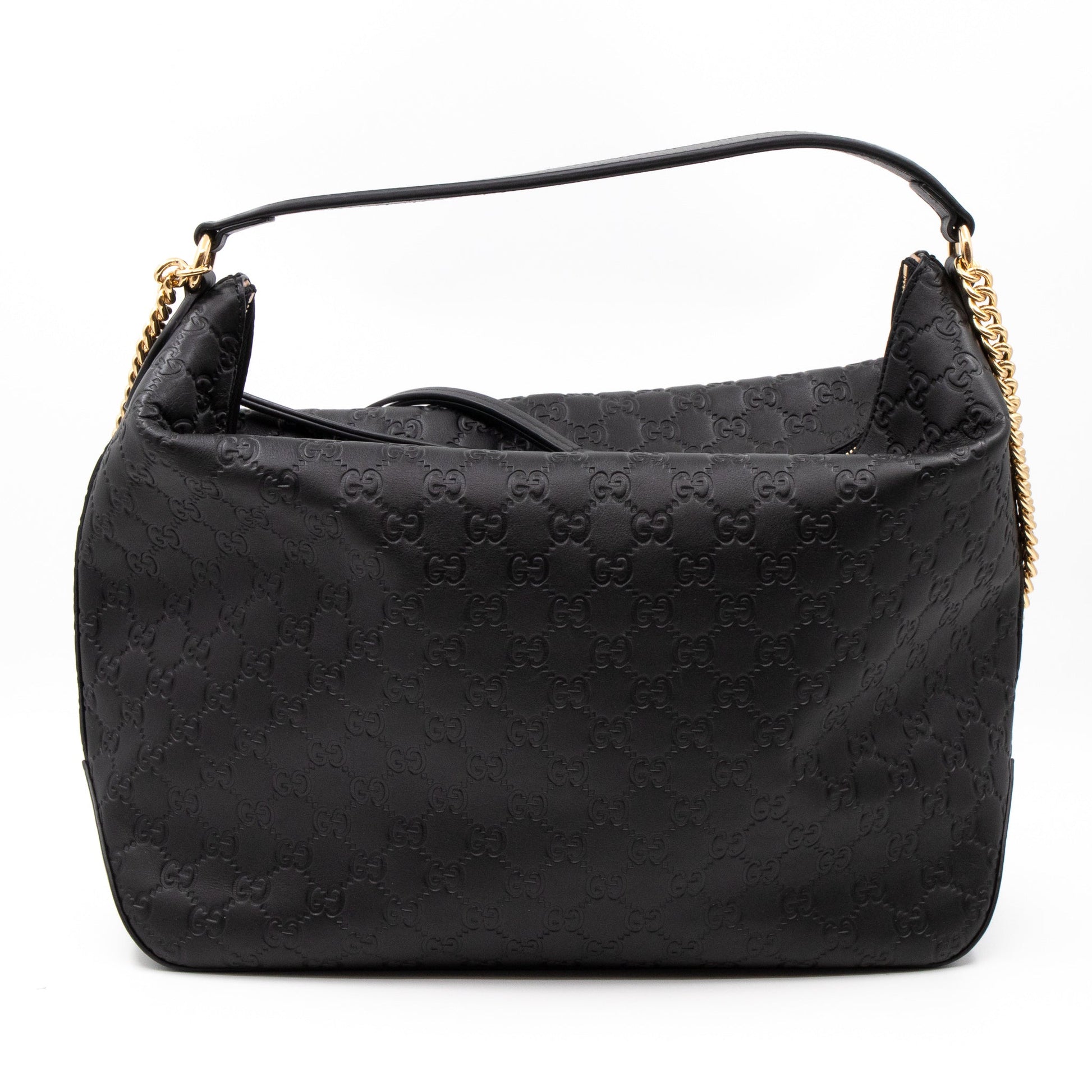 Gucci Chain Leather Shoulder Bag