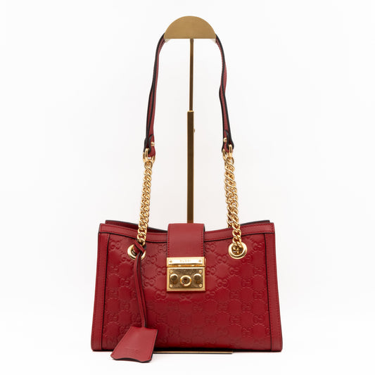 Gucci Chain Leather Crossbody