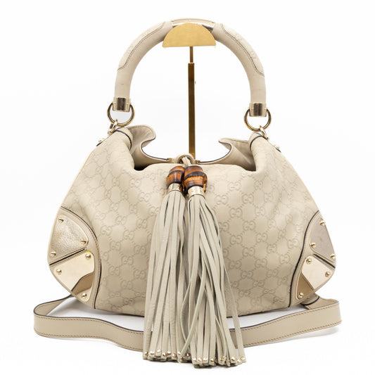 Gucci Leather Top Handle Crossbody