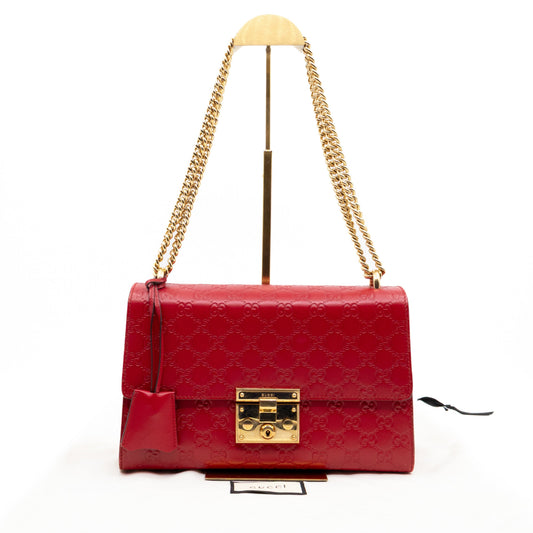 Gucci Chain Leather Crossbody
