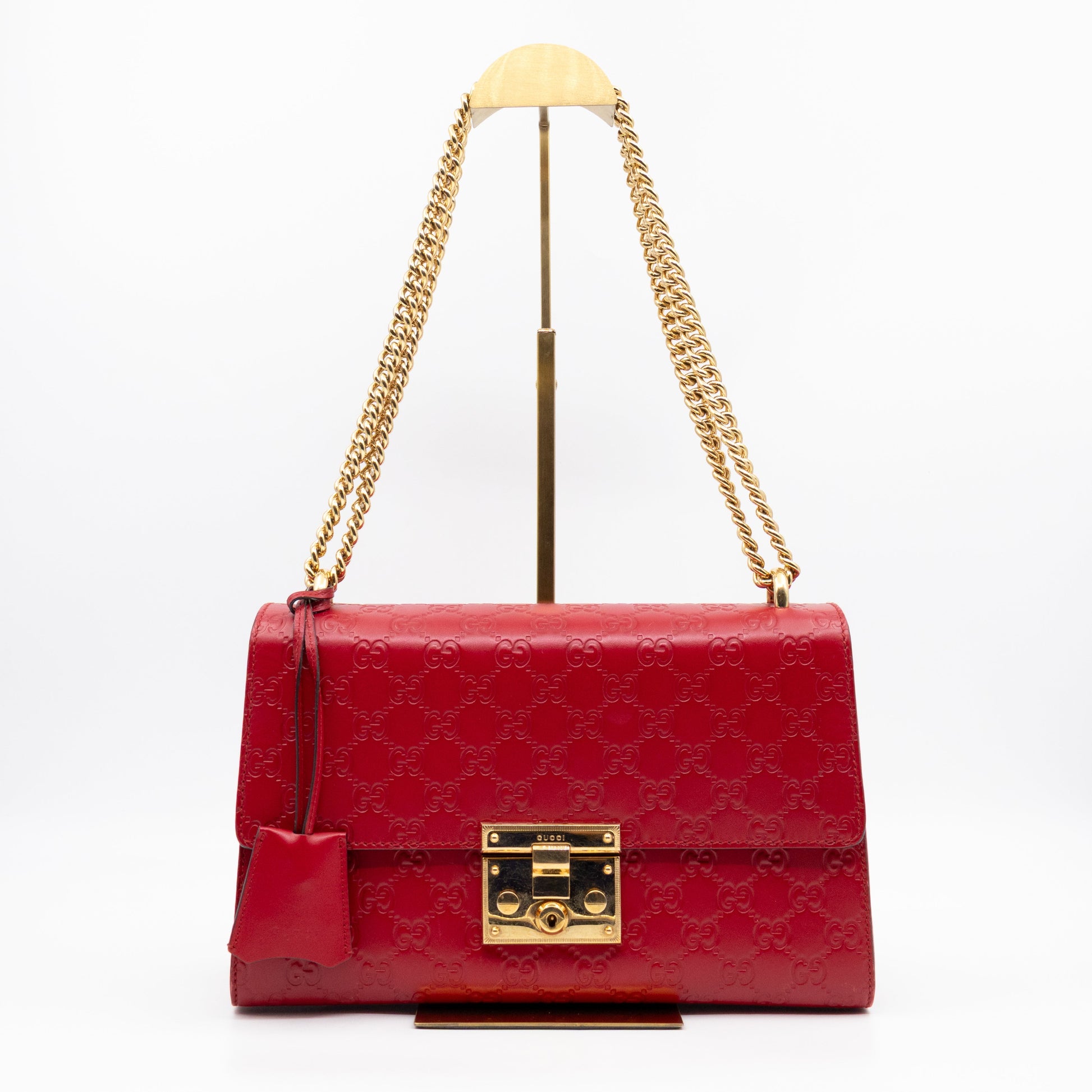 Gucci Chain Leather Crossbody