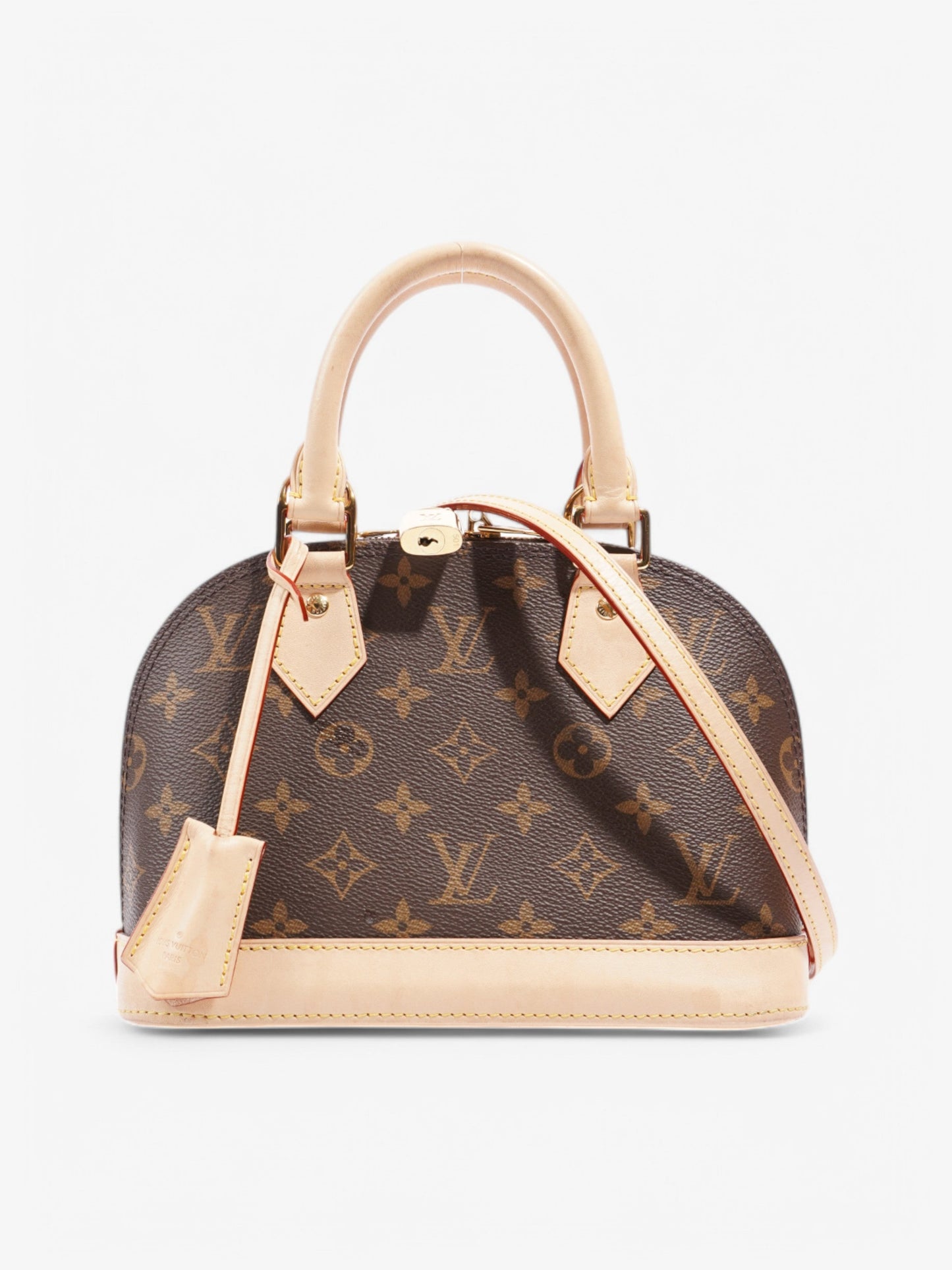 Louis Vuitton Alma Monogram / Beige Coated Canvas BB
