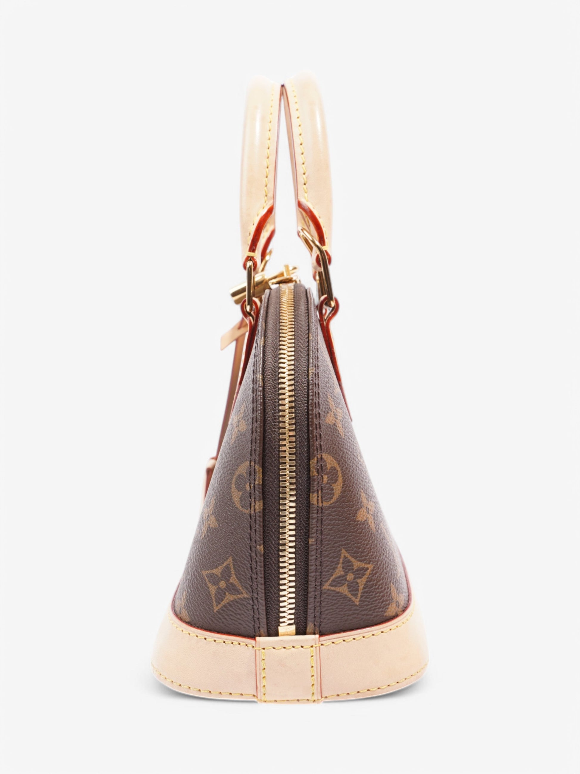 Louis Vuitton Alma Monogram / Beige Coated Canvas BB