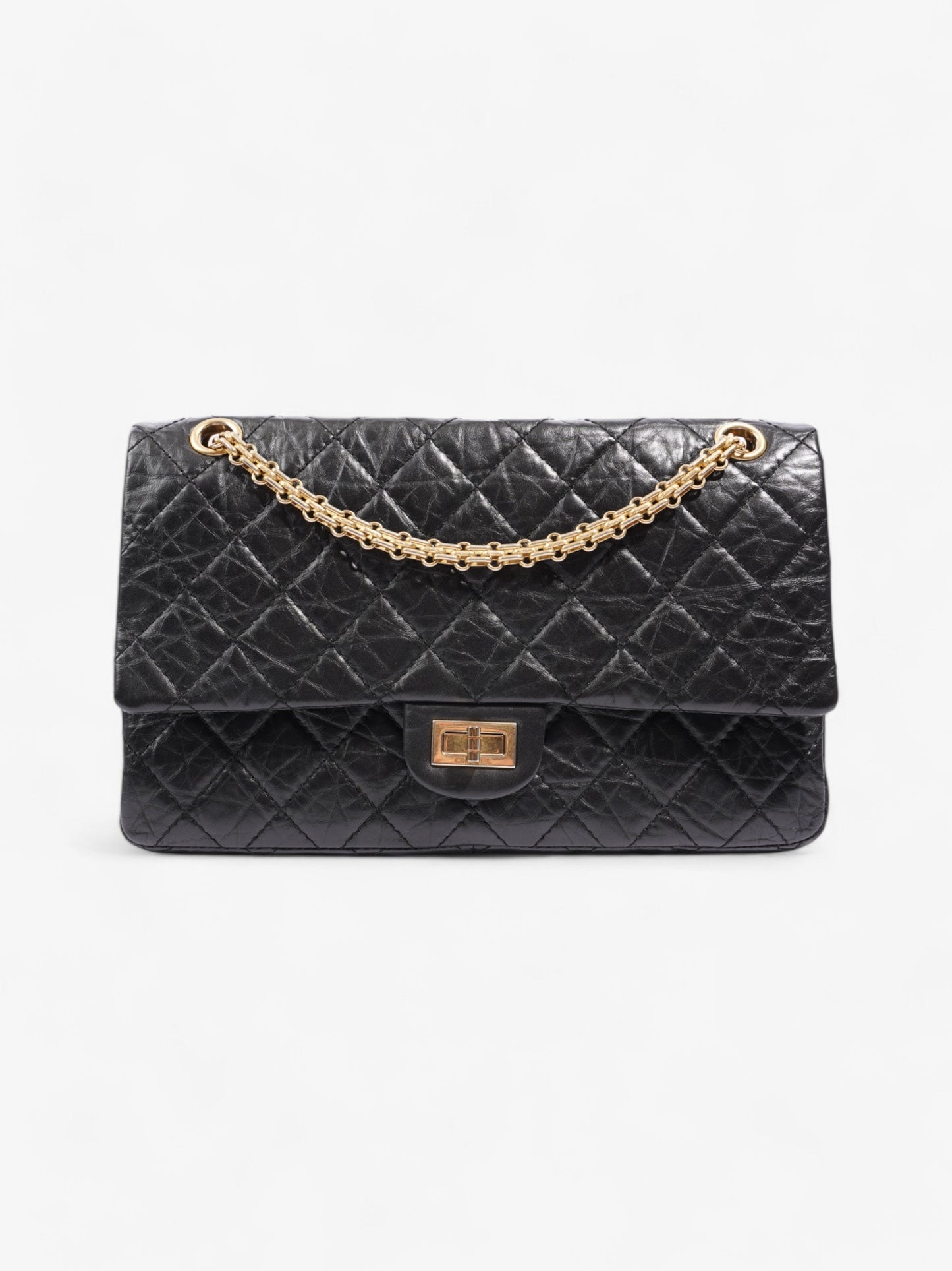 Chanel 2.55 Reissue Black Calfskin Leather