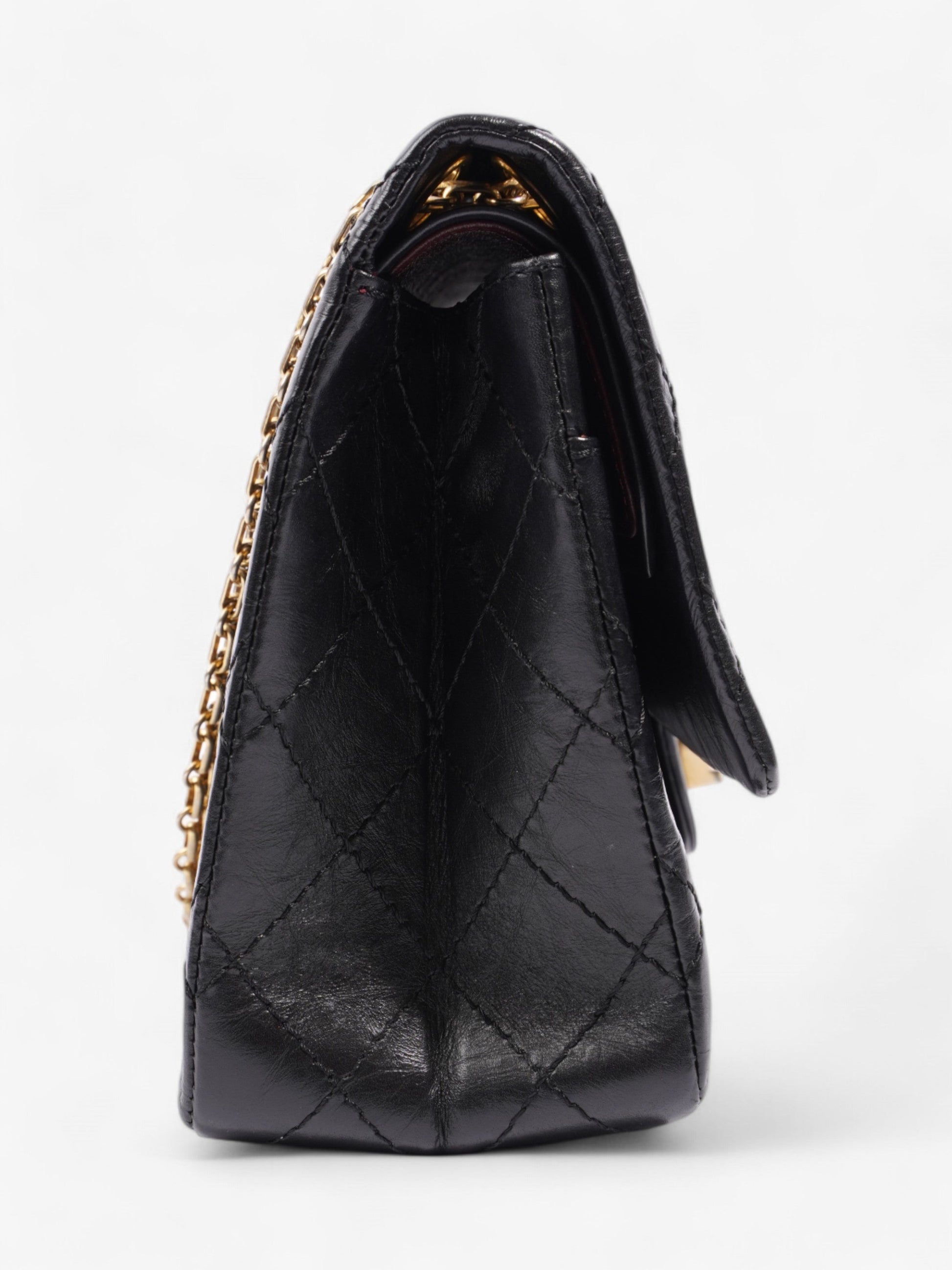 Chanel 2.55 Reissue Black Calfskin Leather