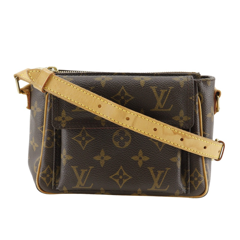 LOUIS VUITTON Shoulder Bag Monogram canvas Brown Viva CitePM