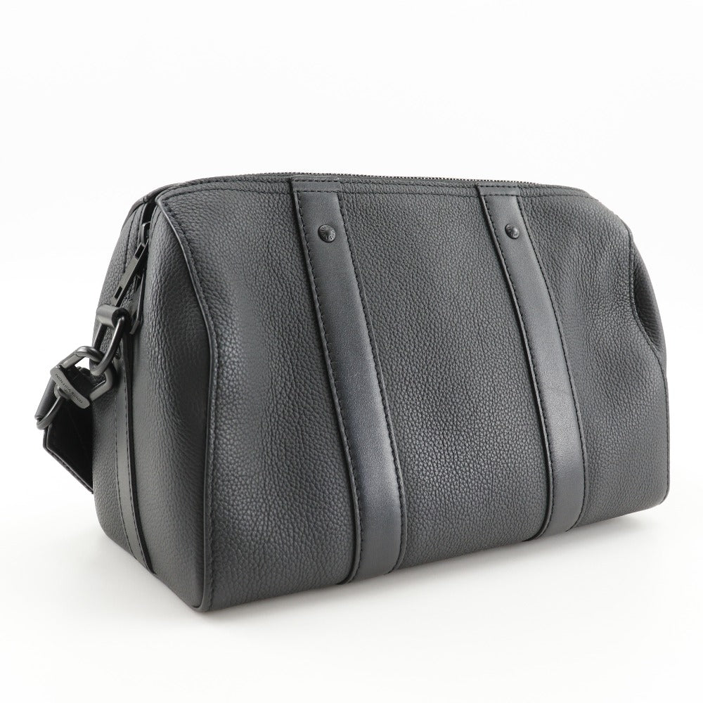 Elegant Women's Shoulder Bag | LOUIS VUITTON Shoulder Bag Calfskin black LV Aerogram City Keepall