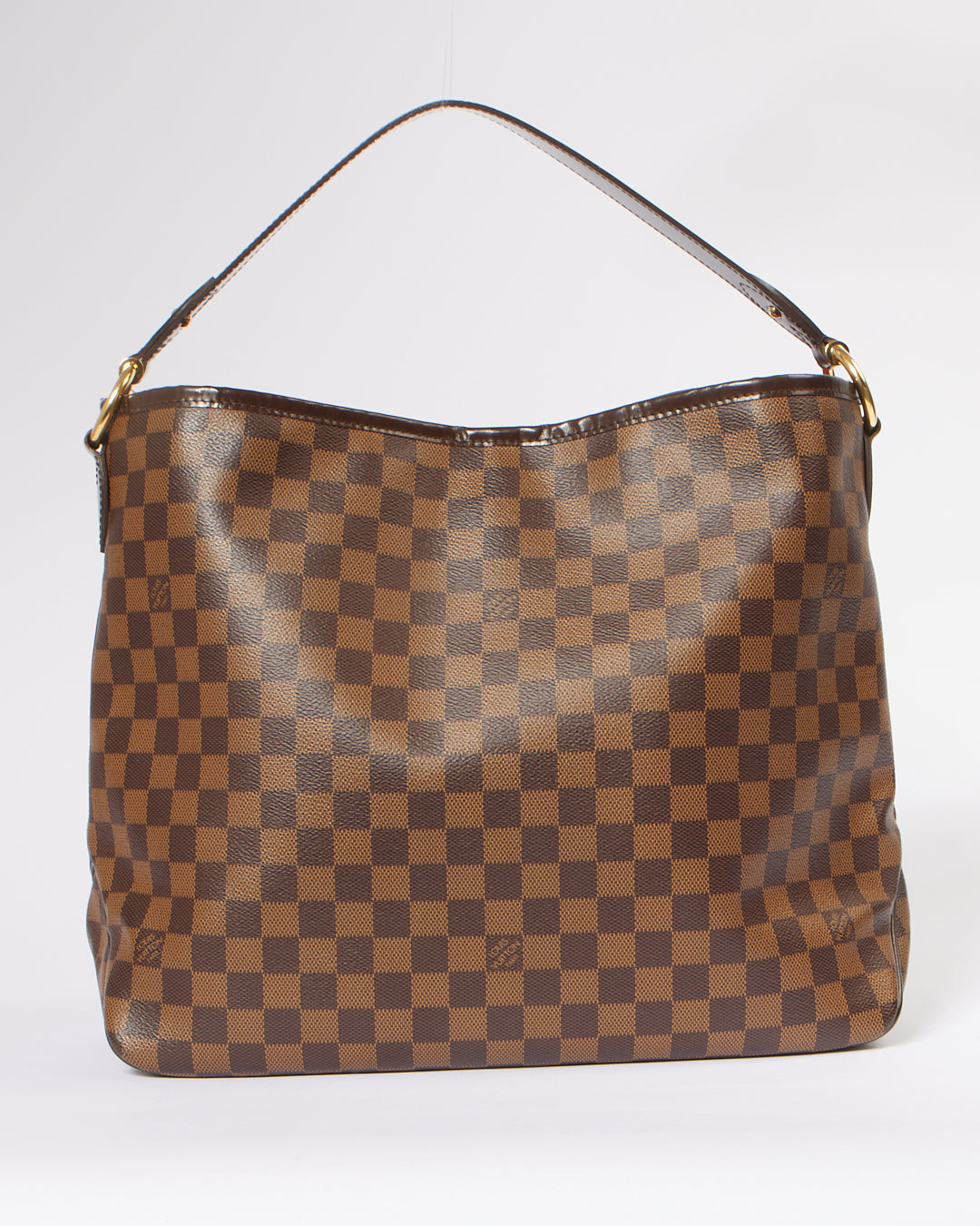 Louis Vuitton Damier Ebene Canvas Delightful MM Shoulder Bag