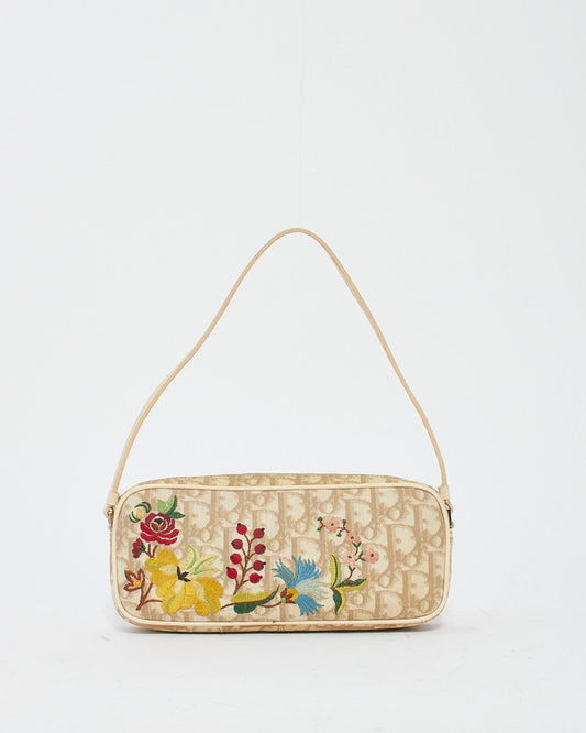 Dior Monogram Pochette Mini Canvas Shoulder Bag