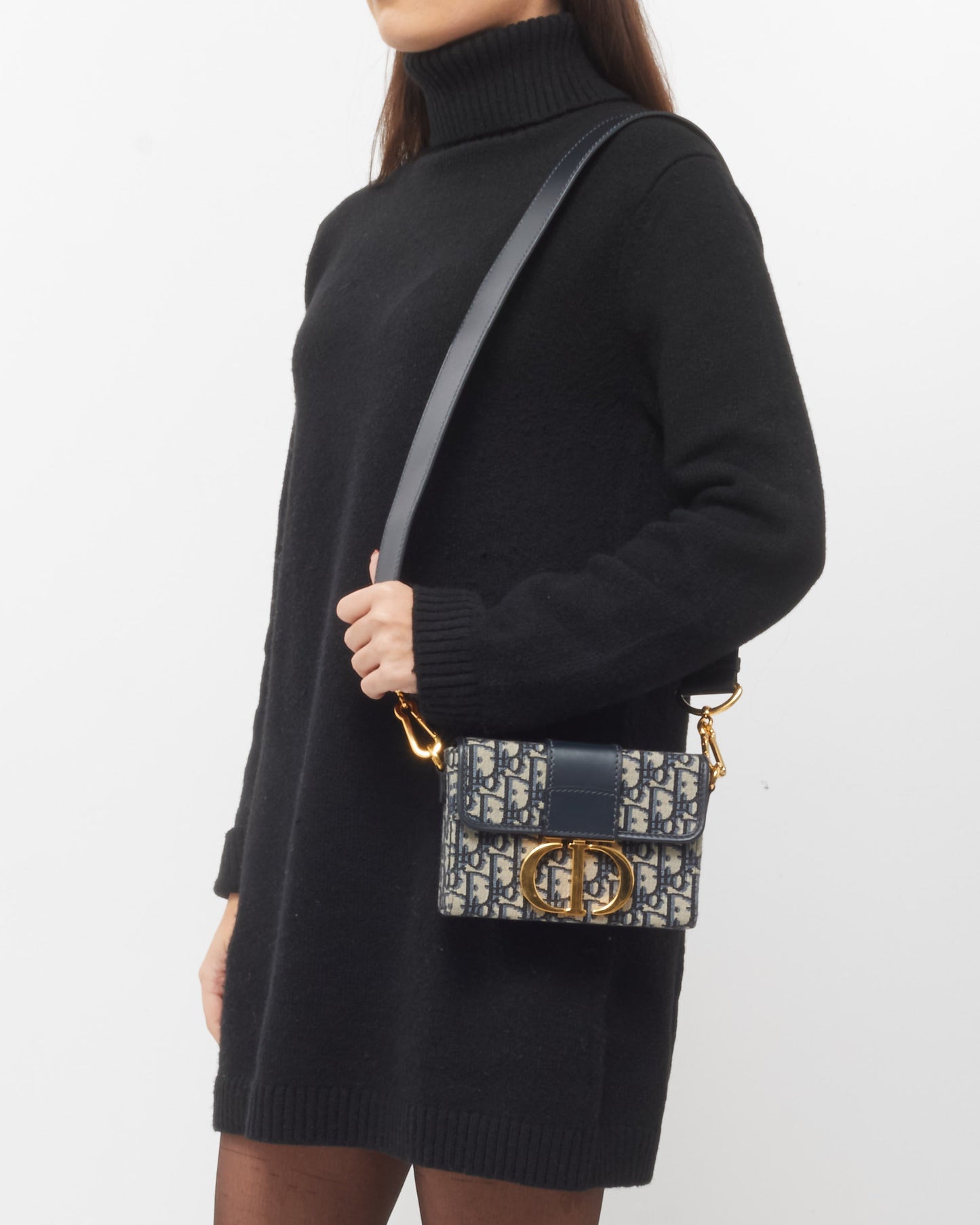 Dior Leather Canvas Crossbody