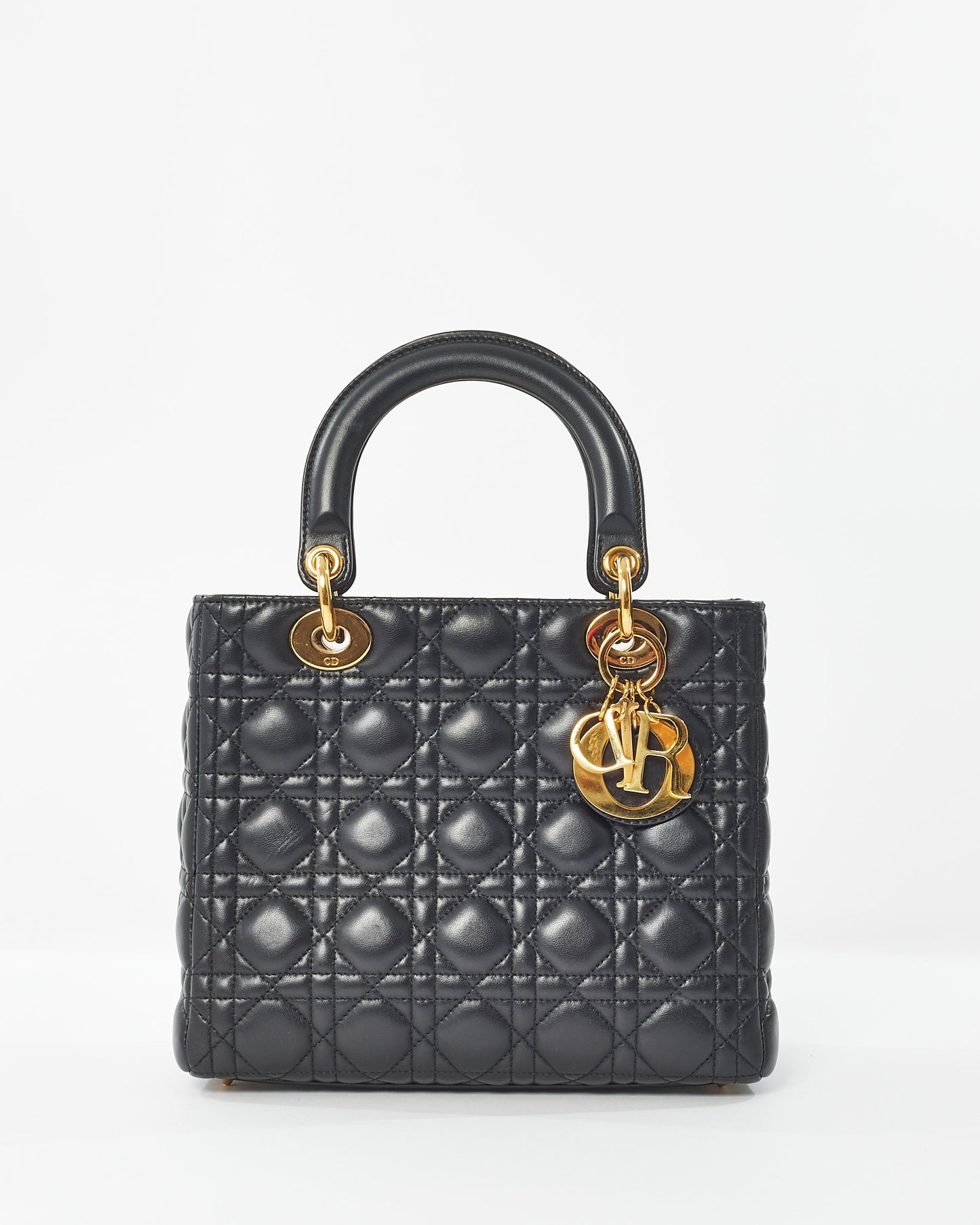 Dior Lady Dior Leather Handbag