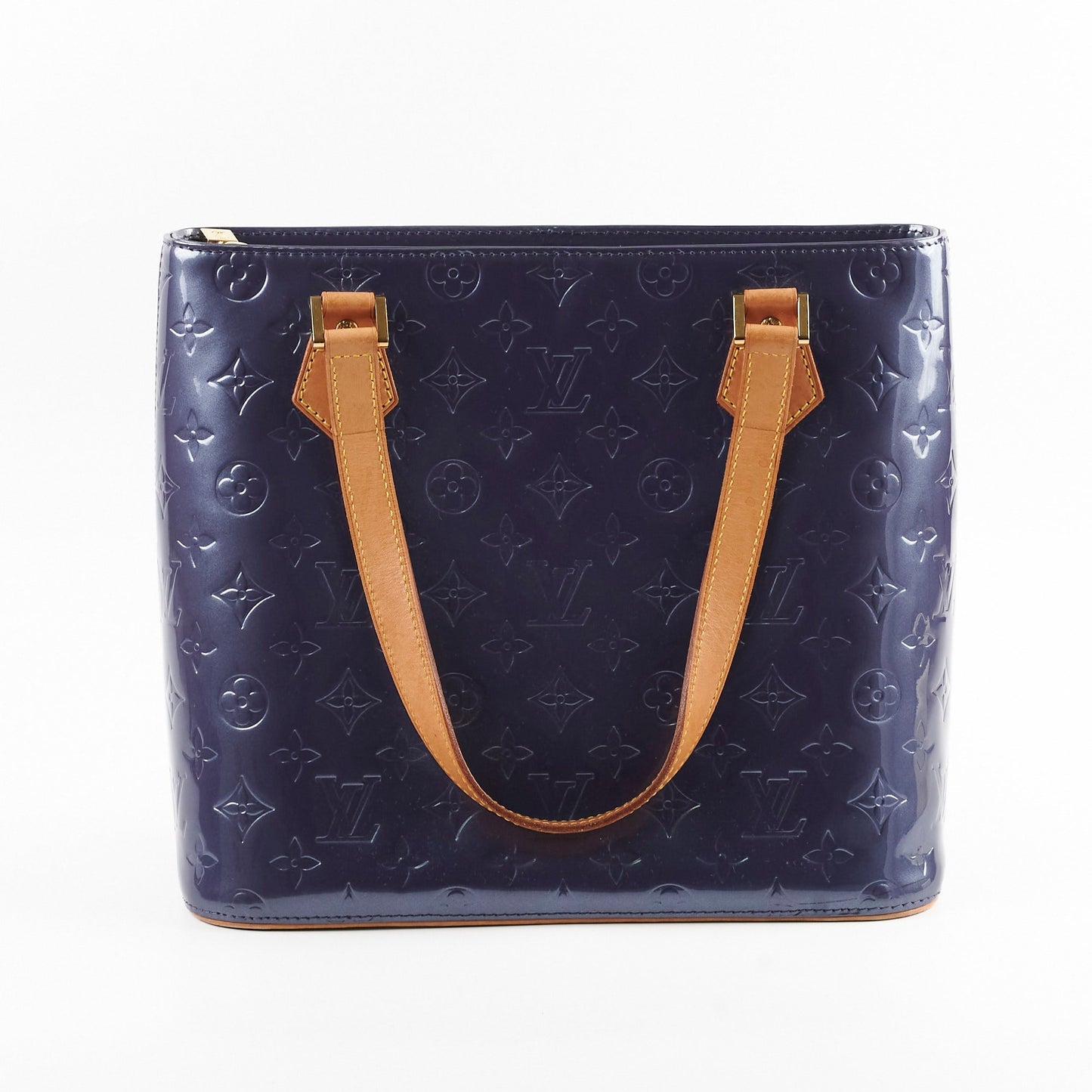 Louis Vuitton Vernis Houston Shoulder Bag Indigo