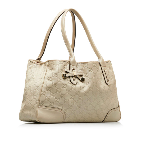 Gucci Guccissima Brown Leather Tote Style 2