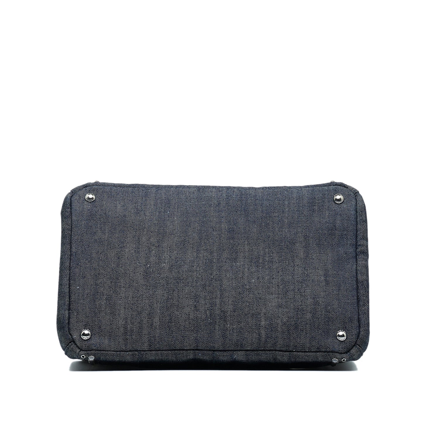 Prada Canapa Jeweled Satchel