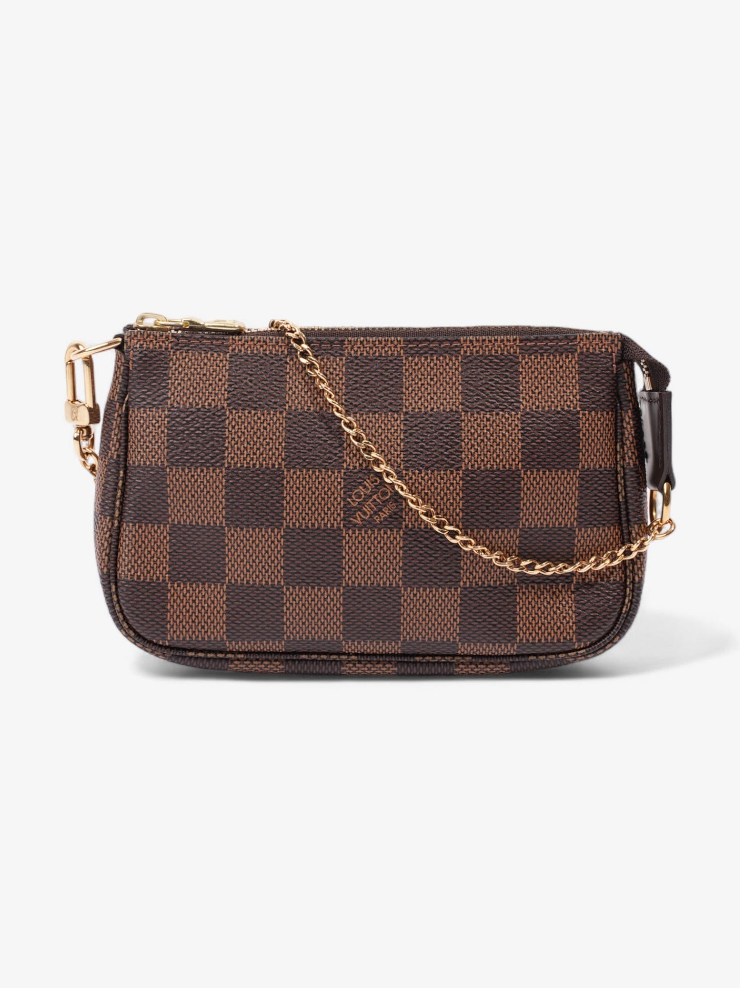 Louis Vuitton Mini Pochette Accessoires Damier Ebene Coated Canvas