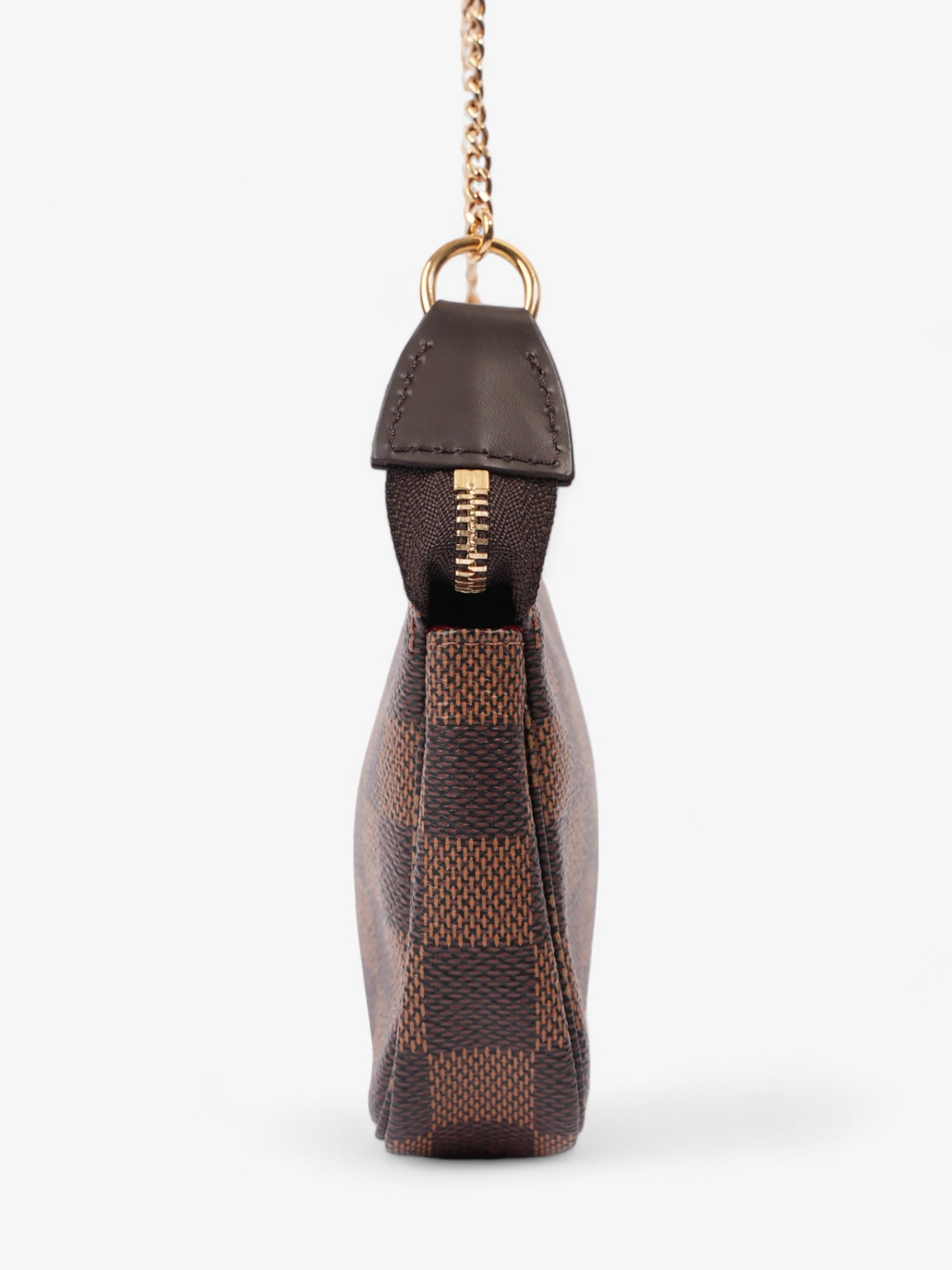 Designer Women's Crossbody Bag | Louis Vuitton Mini Pochette Accessoires Damier Ebene Coated Canvas