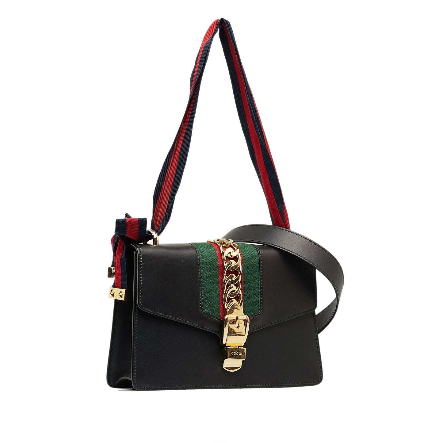 Gucci Sylvie Leather Shoulder Bag Style 1