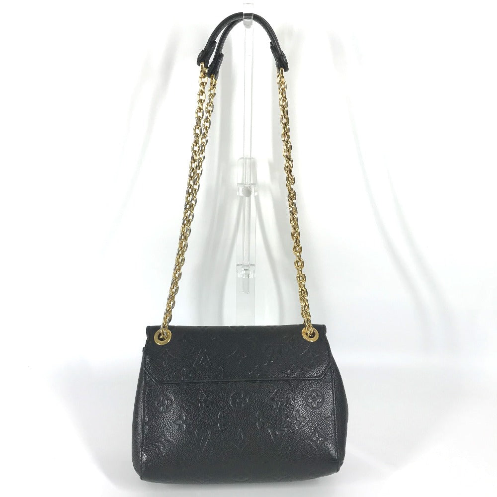 LOUIS VUITTON Shoulder Bag Monogram Ann Platt Leather black Monogram Ann Platt Vavan BB