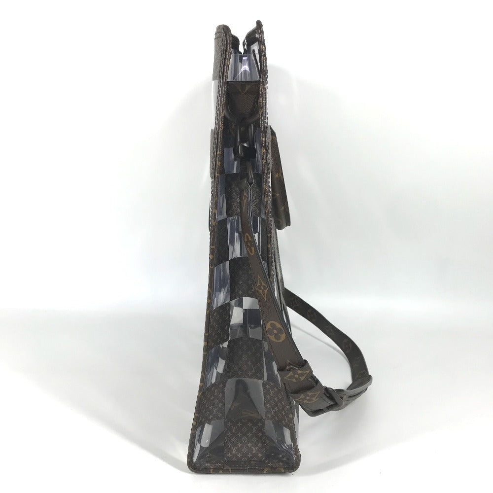 LOUIS VUITTON Handbag Monogram Canvas, Plastics Brown monogram chess Sac Plat