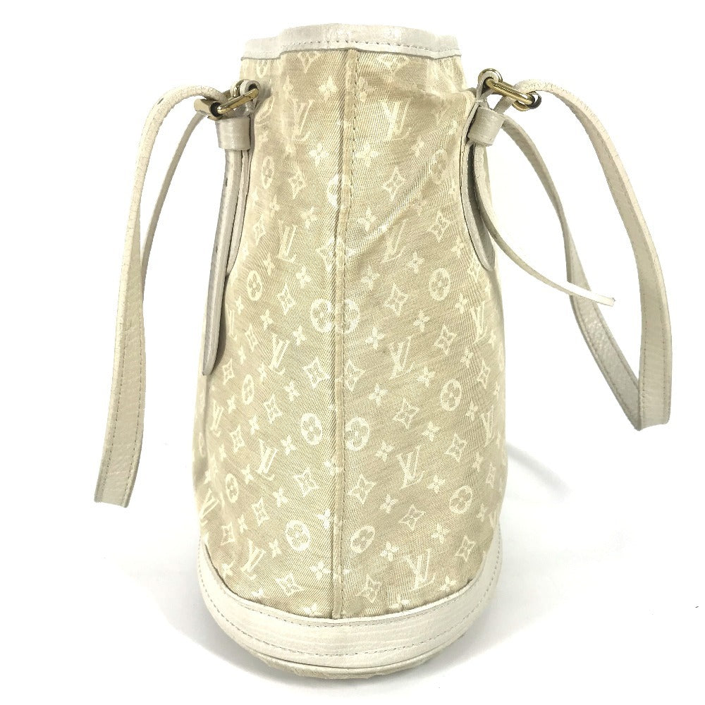LOUIS VUITTON Shoulder Bag Monogram Mini-LinCanvas beige Monogram mini run BucketPM