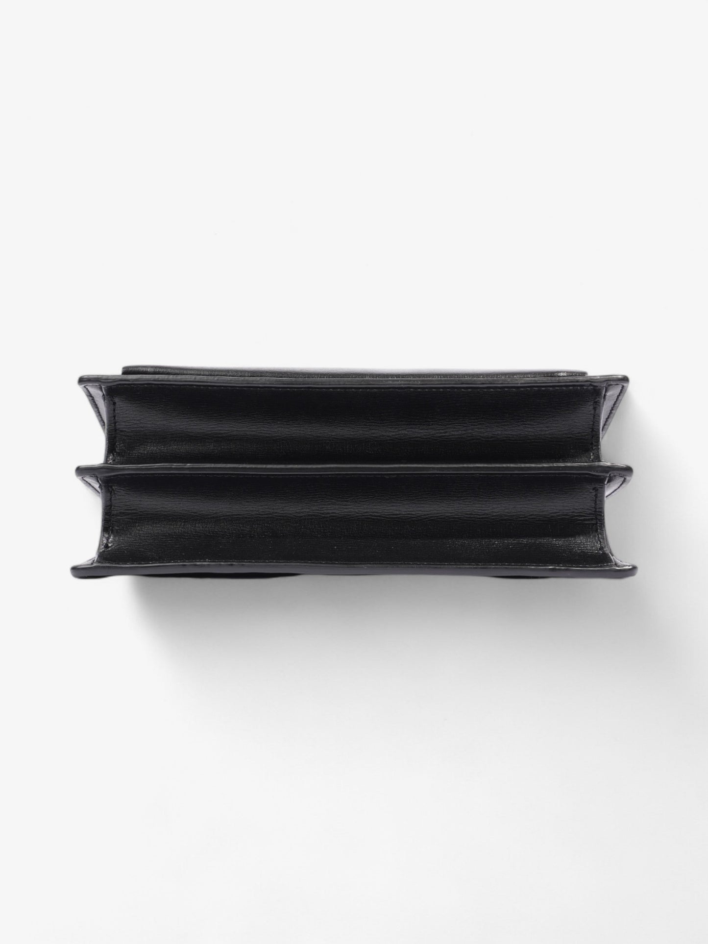 Saint Laurent Sunset Black Calfskin Leather Medium