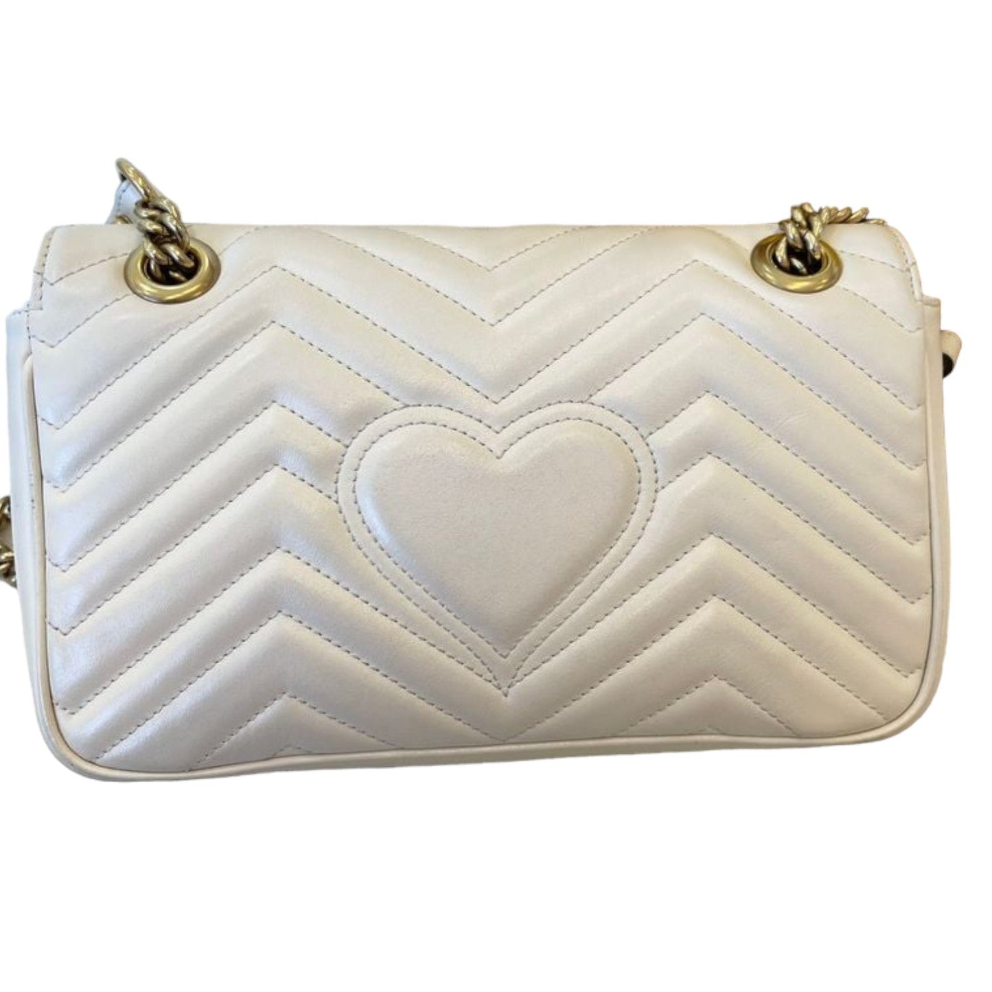 Gucci Chain Leather Shoulder Bag